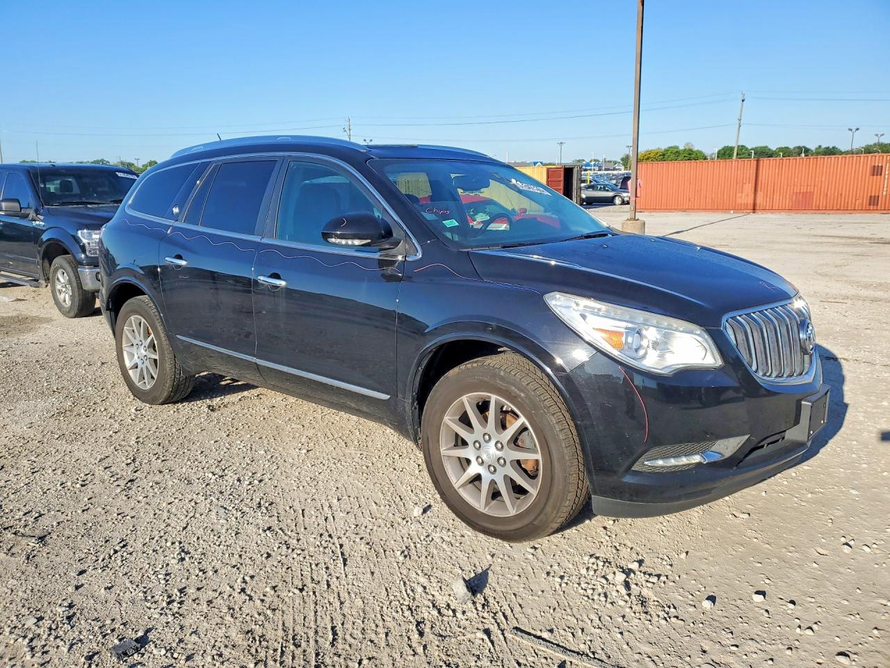 2016 Buick Enclave Black vin: 5GAKRBKD2GJ248170