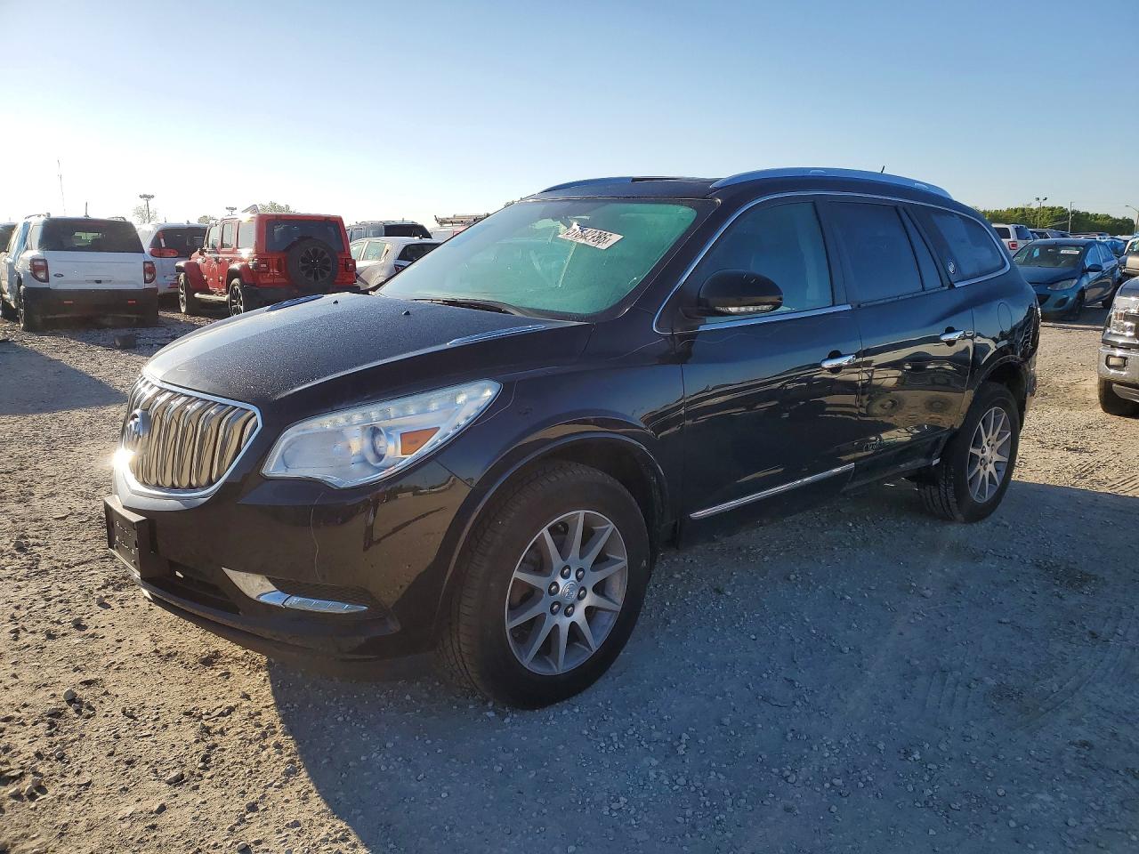 2016 Buick Enclave Black vin: 5GAKRBKD2GJ248170