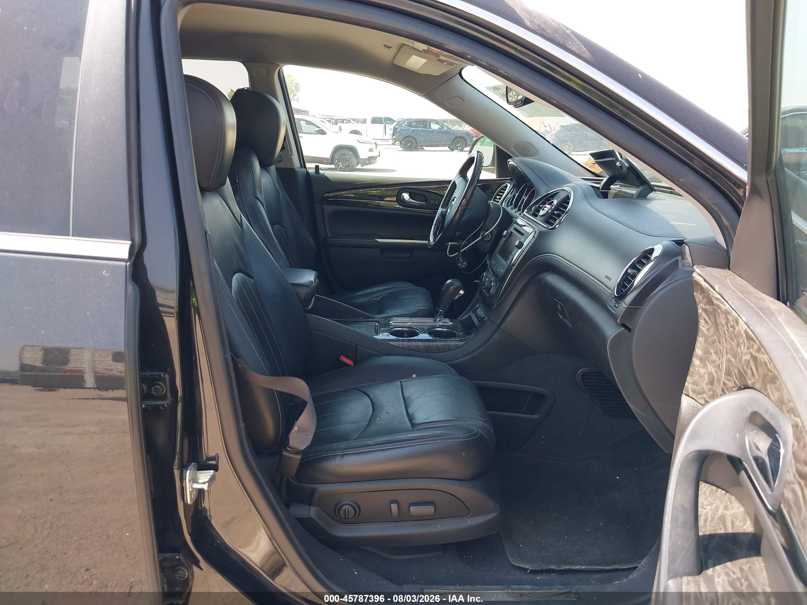 2014 Buick Enclave Leather Black vin: 5GAKRBKD3EJ198229