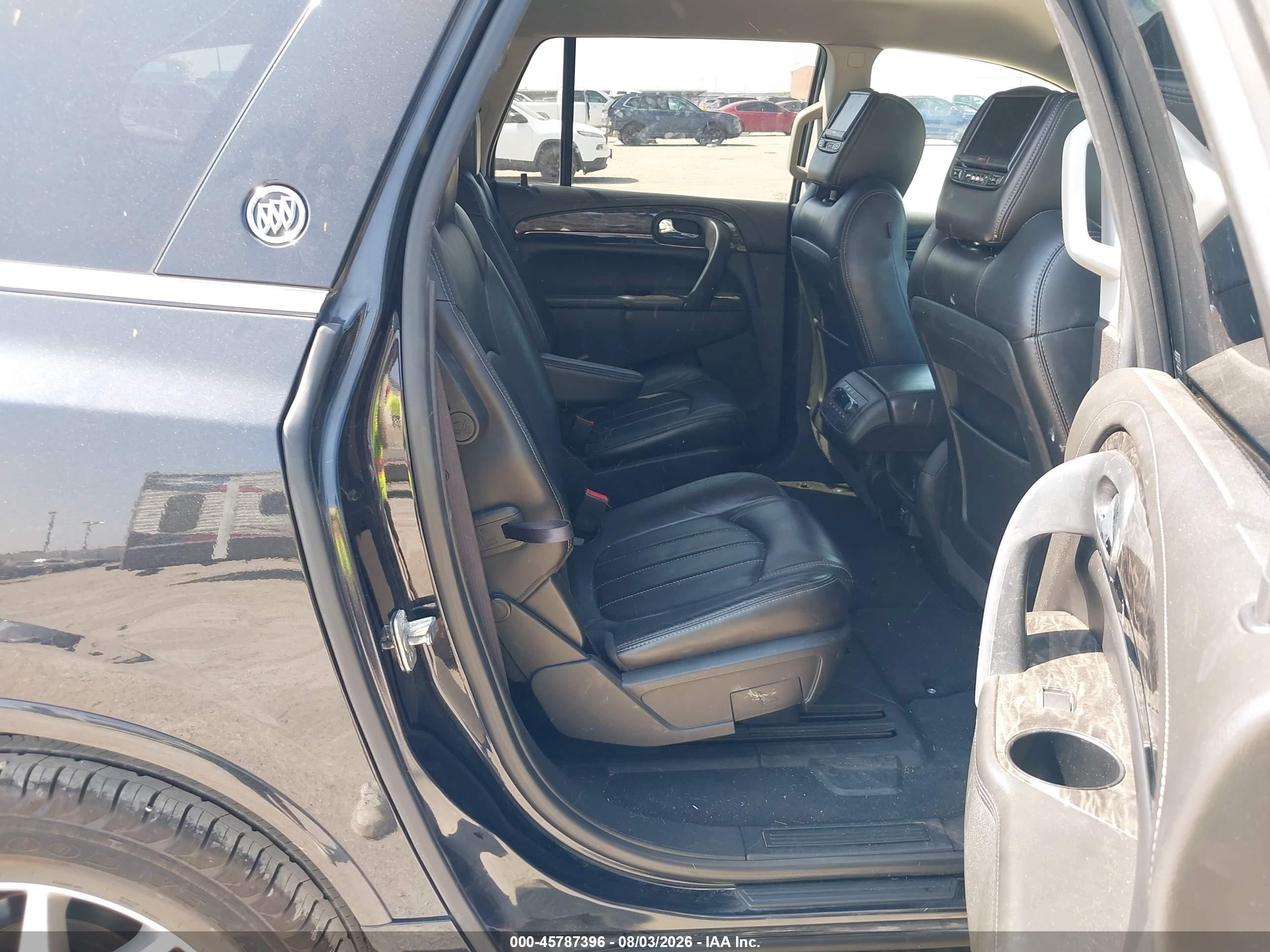 2014 Buick Enclave Leather Black vin: 5GAKRBKD3EJ198229