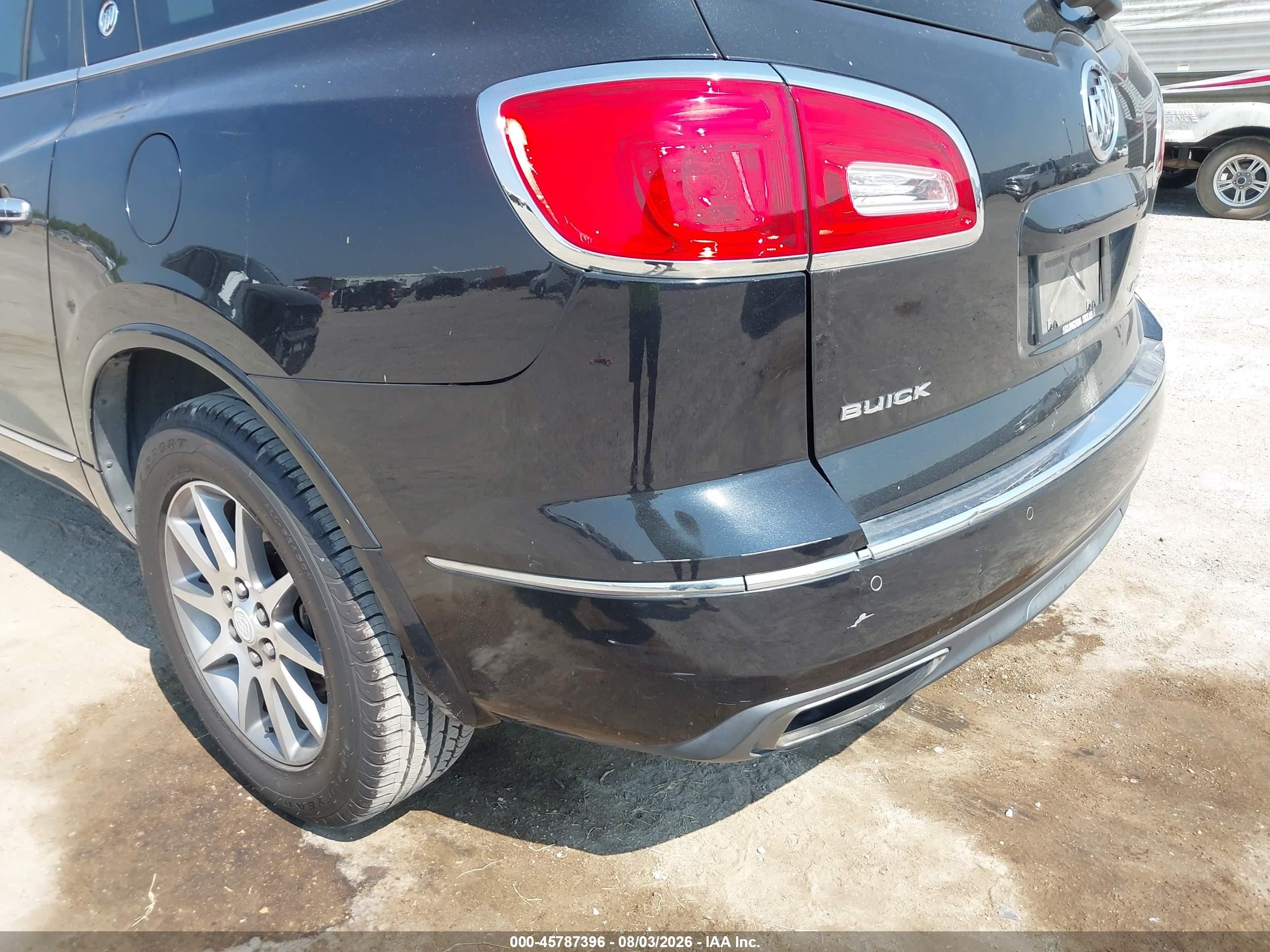 2014 Buick Enclave Leather Black vin: 5GAKRBKD3EJ198229
