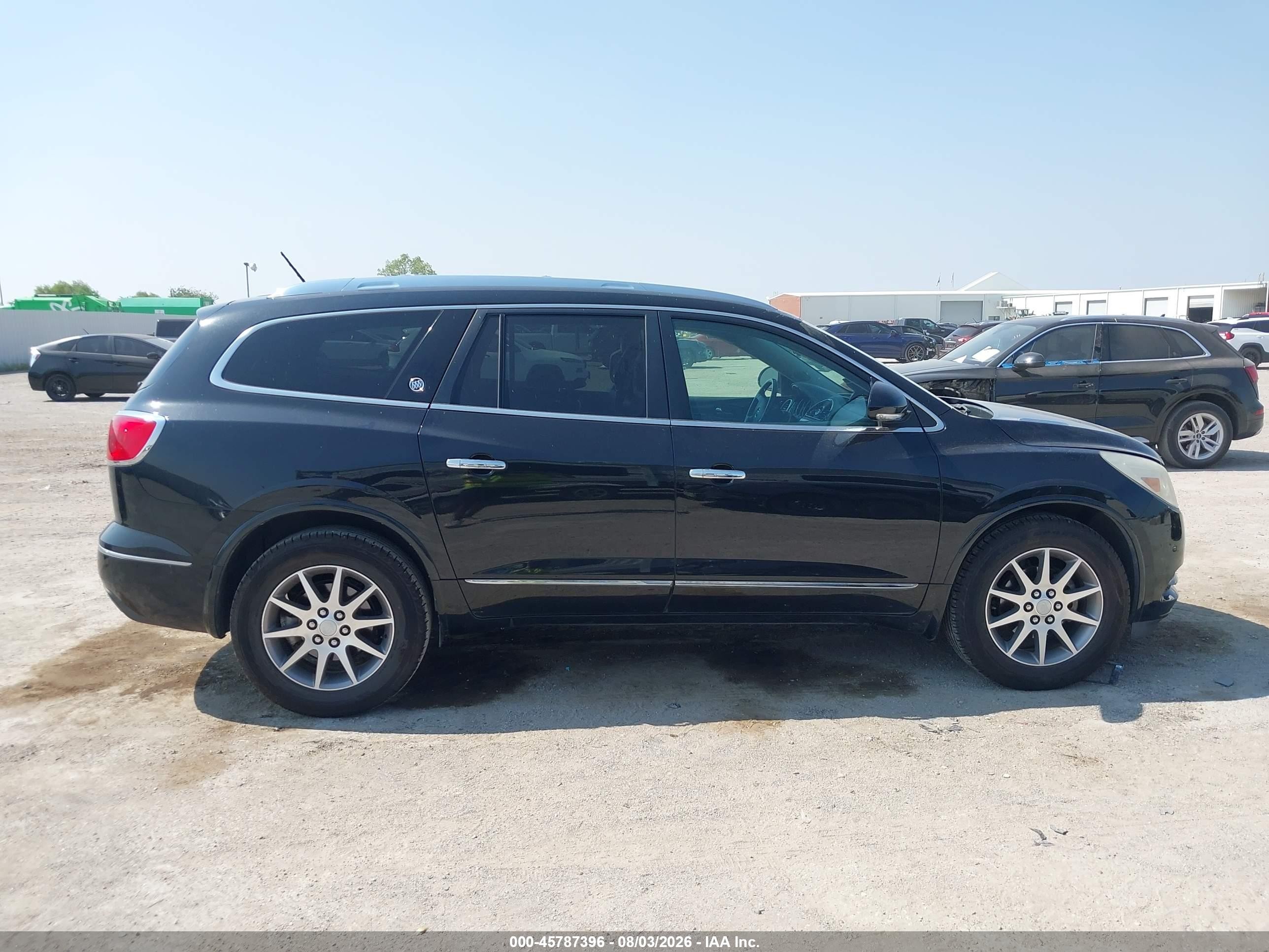 2014 Buick Enclave Leather Black vin: 5GAKRBKD3EJ198229
