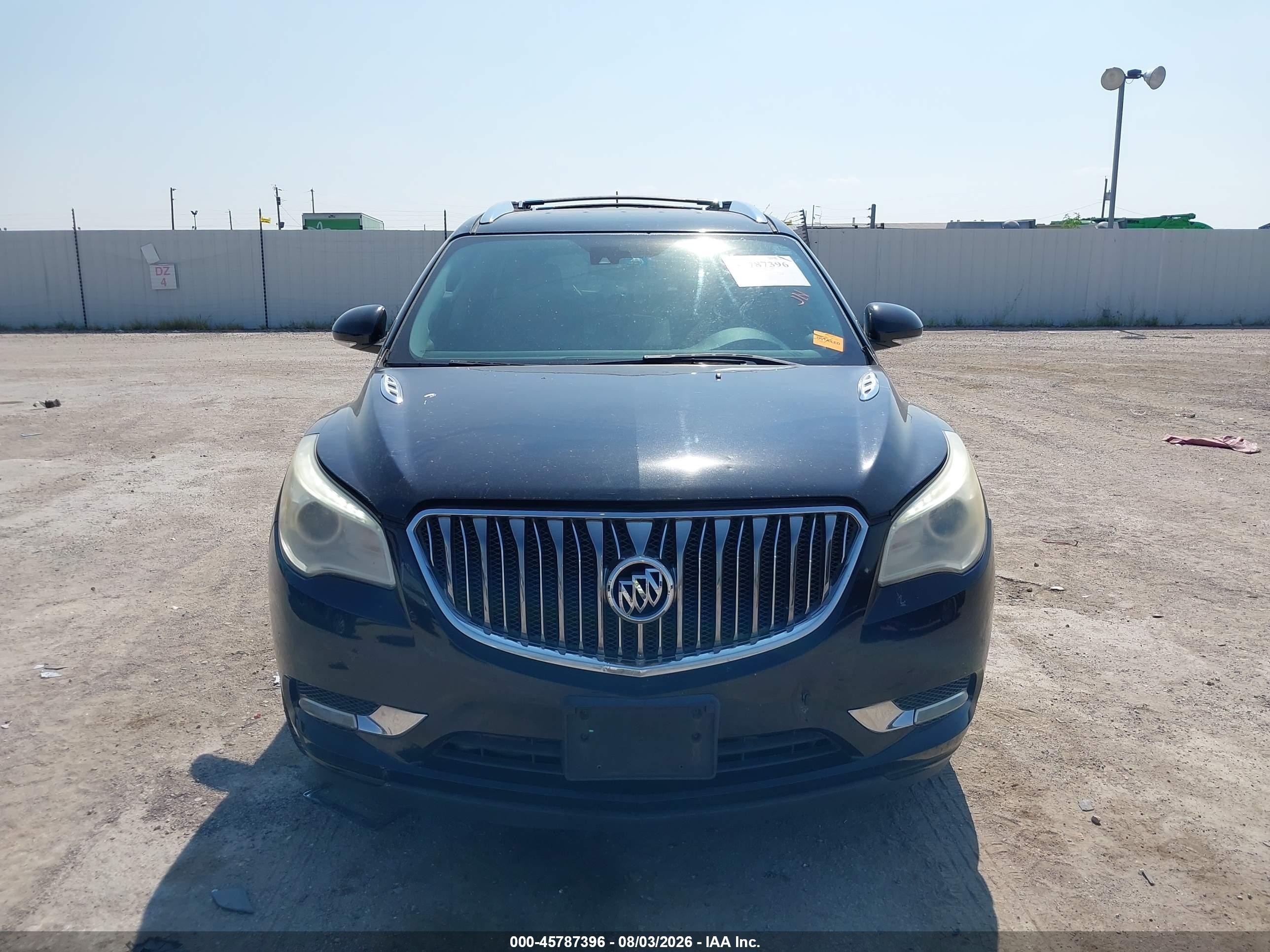 2014 Buick Enclave Leather Black vin: 5GAKRBKD3EJ198229
