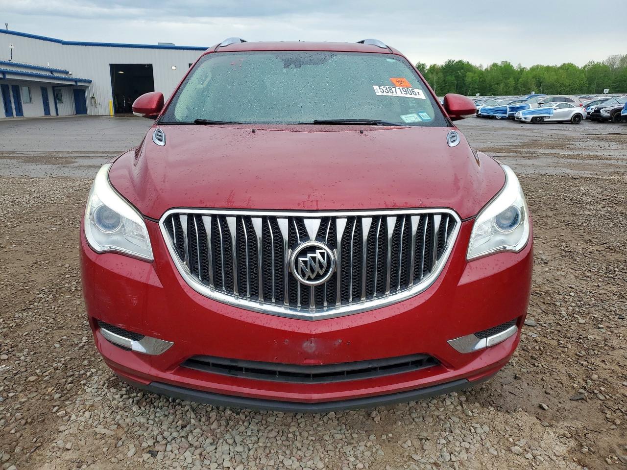 2014 Buick Enclave Red vin: 5GAKRBKD3EJ211741