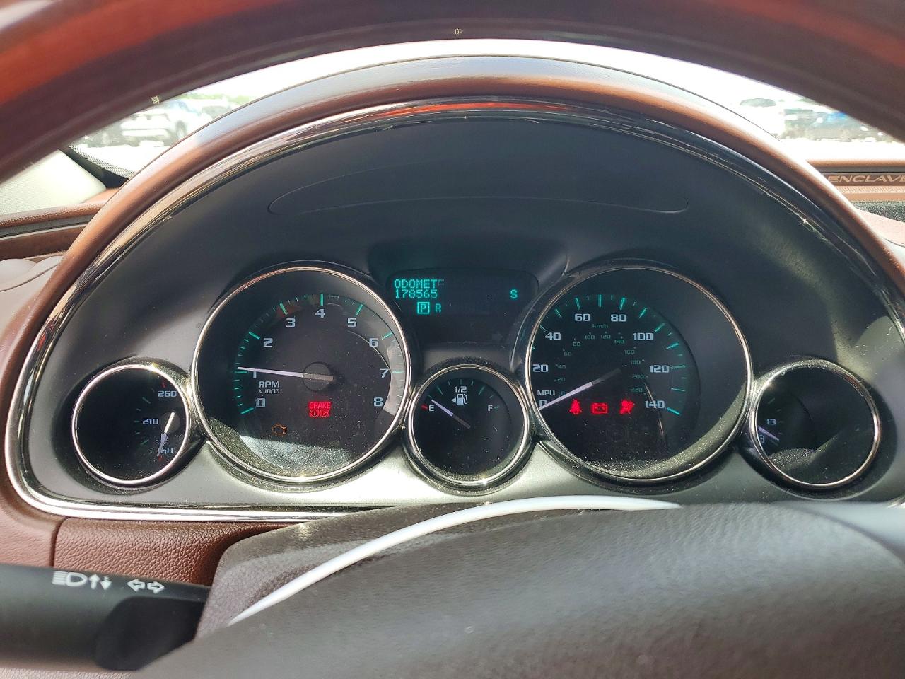 2014 Buick Enclave Red vin: 5GAKRBKD3EJ212582