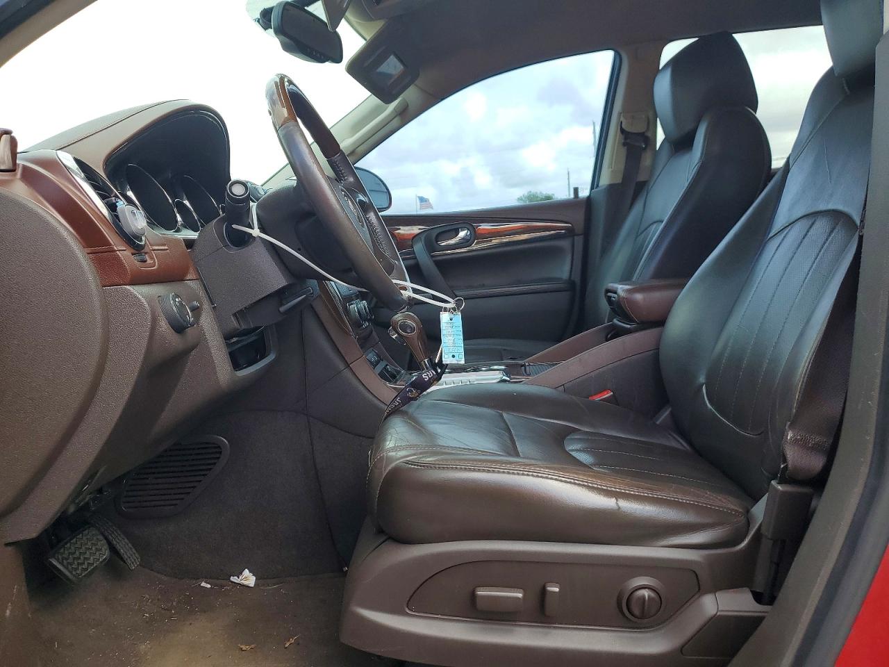 2014 Buick Enclave Red vin: 5GAKRBKD3EJ212582