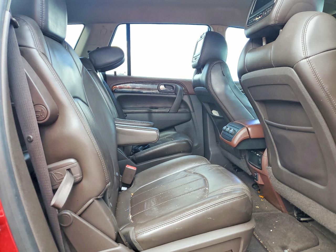 2014 Buick Enclave Red vin: 5GAKRBKD3EJ212582