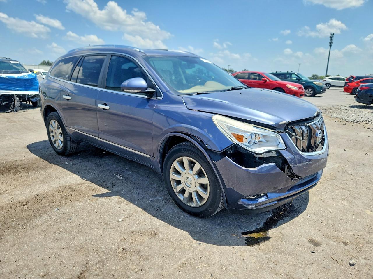 2014 Buick Enclave Blue vin: 5GAKRBKD3EJ259742