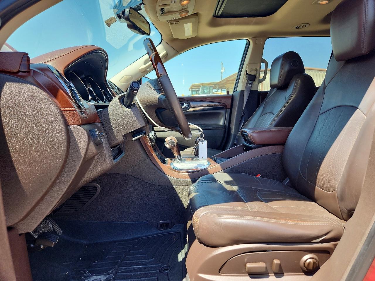 2014 Buick Enclave Red vin: 5GAKRBKD3EJ280719