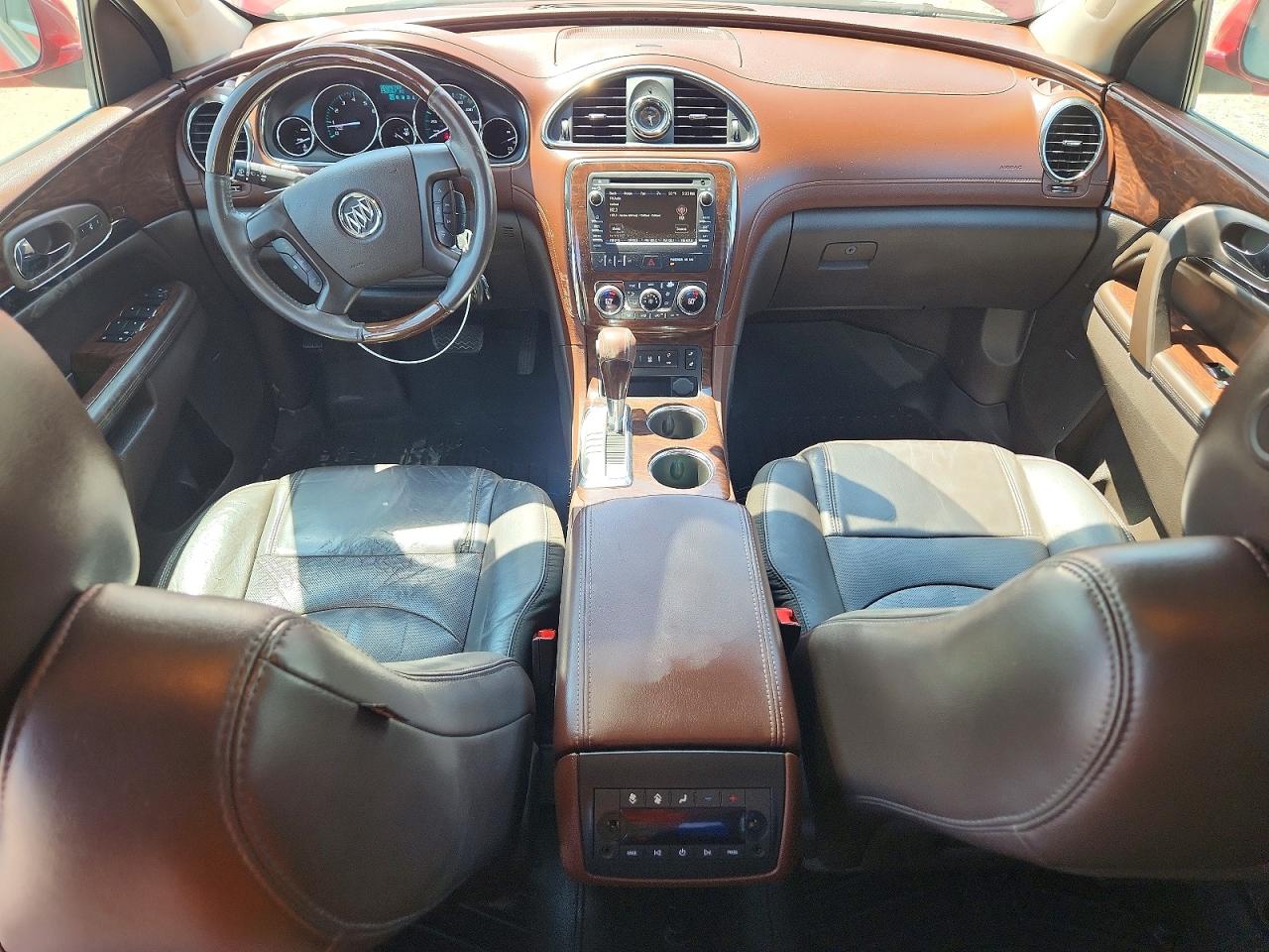 2014 Buick Enclave Red vin: 5GAKRBKD3EJ280719