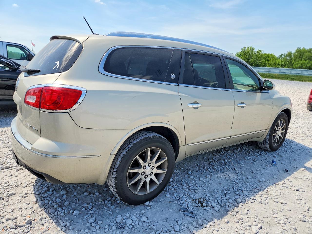 2015 Buick Enclave Tan vin: 5GAKRBKD3FJ153700