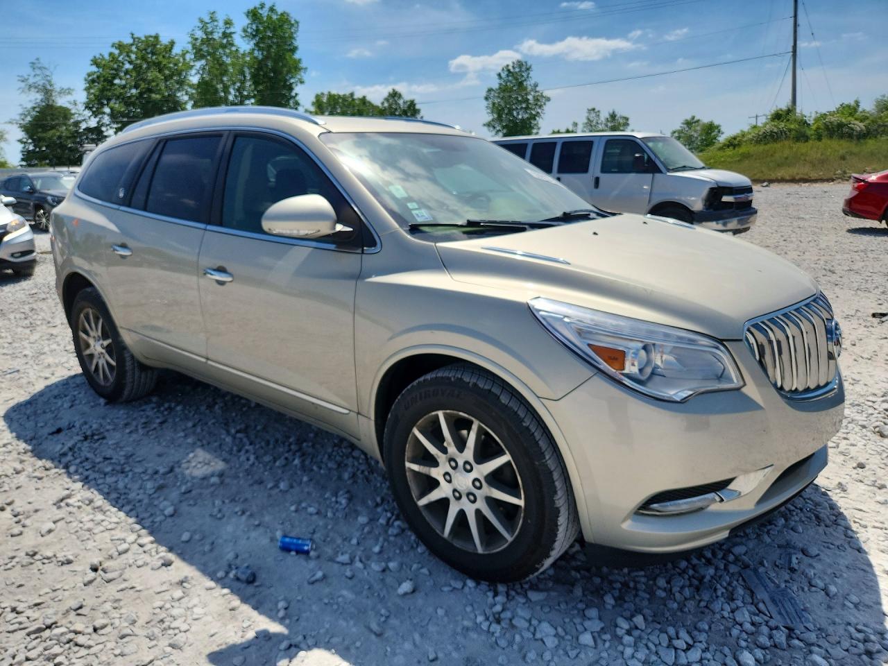 2015 Buick Enclave Tan vin: 5GAKRBKD3FJ153700