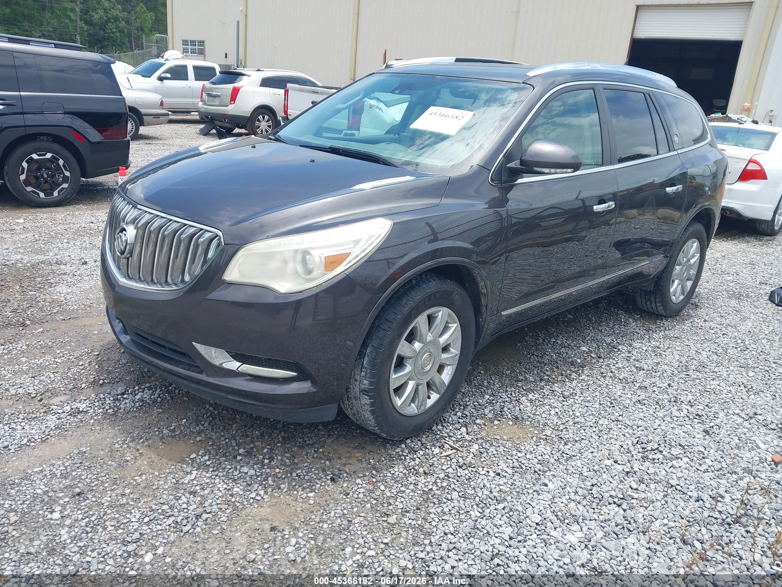 2015 Buick Enclave Leather Black vin: 5GAKRBKD3FJ162476