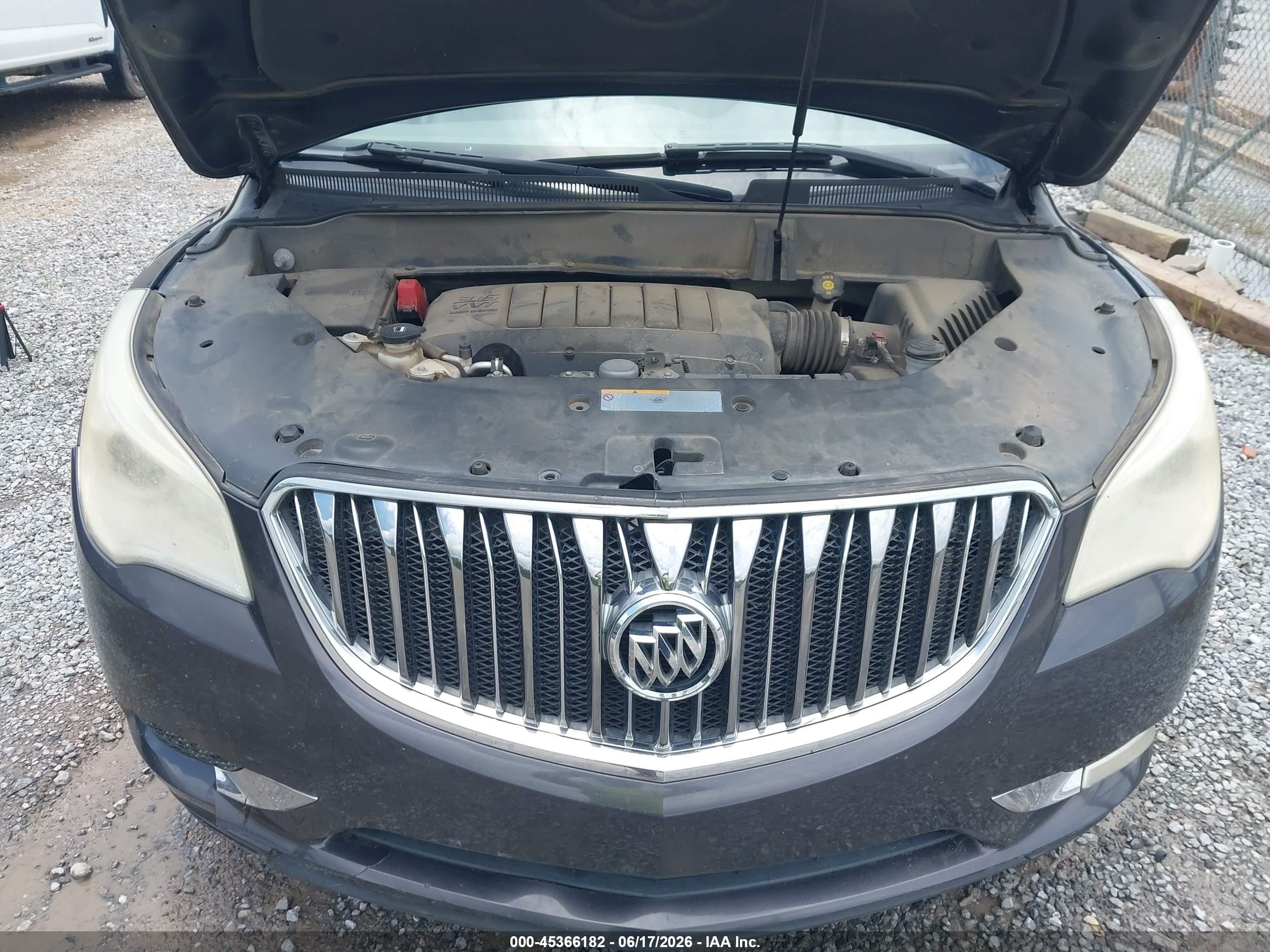 2015 Buick Enclave Leather Black vin: 5GAKRBKD3FJ162476