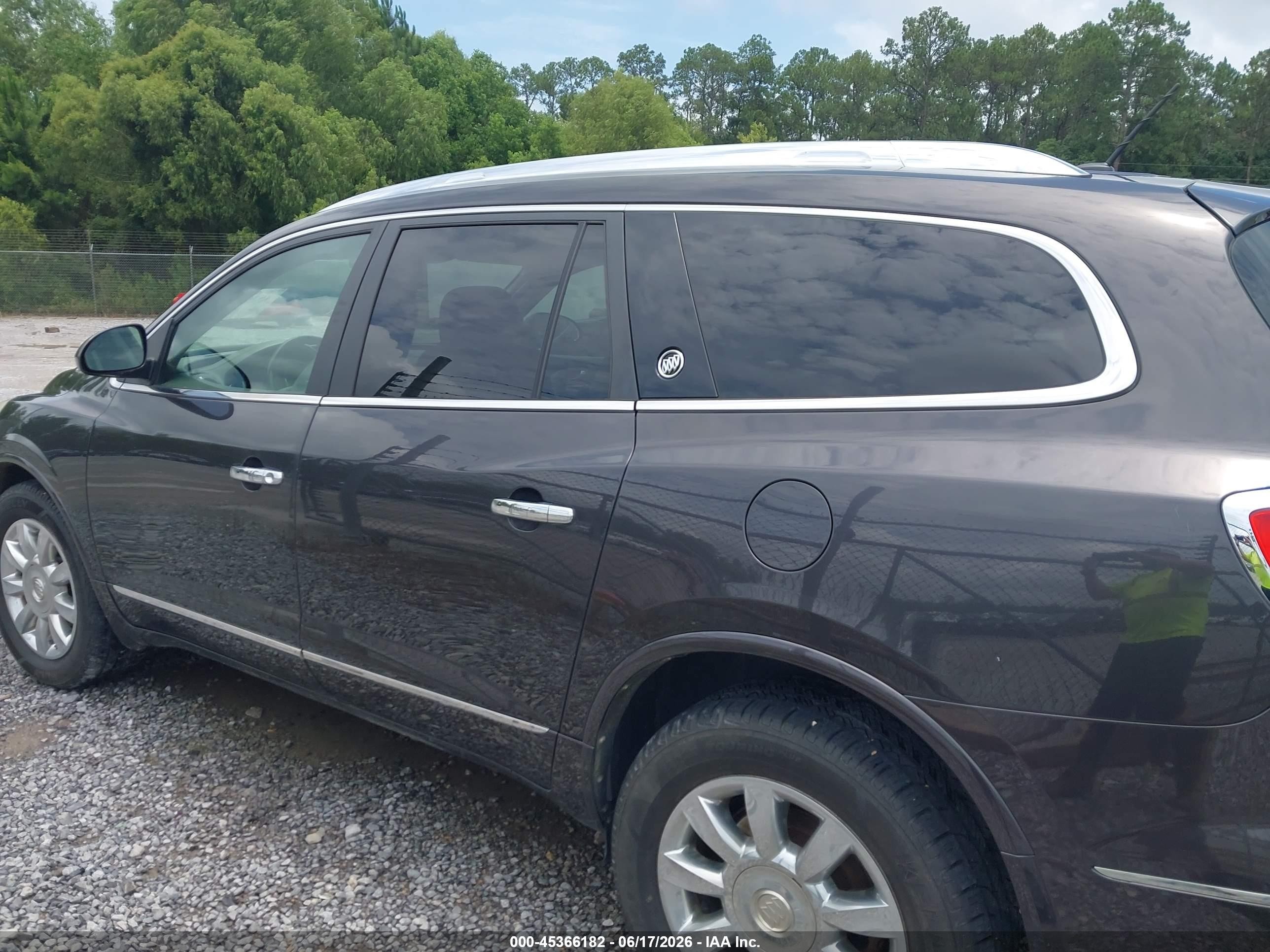 2015 Buick Enclave Leather Black vin: 5GAKRBKD3FJ162476