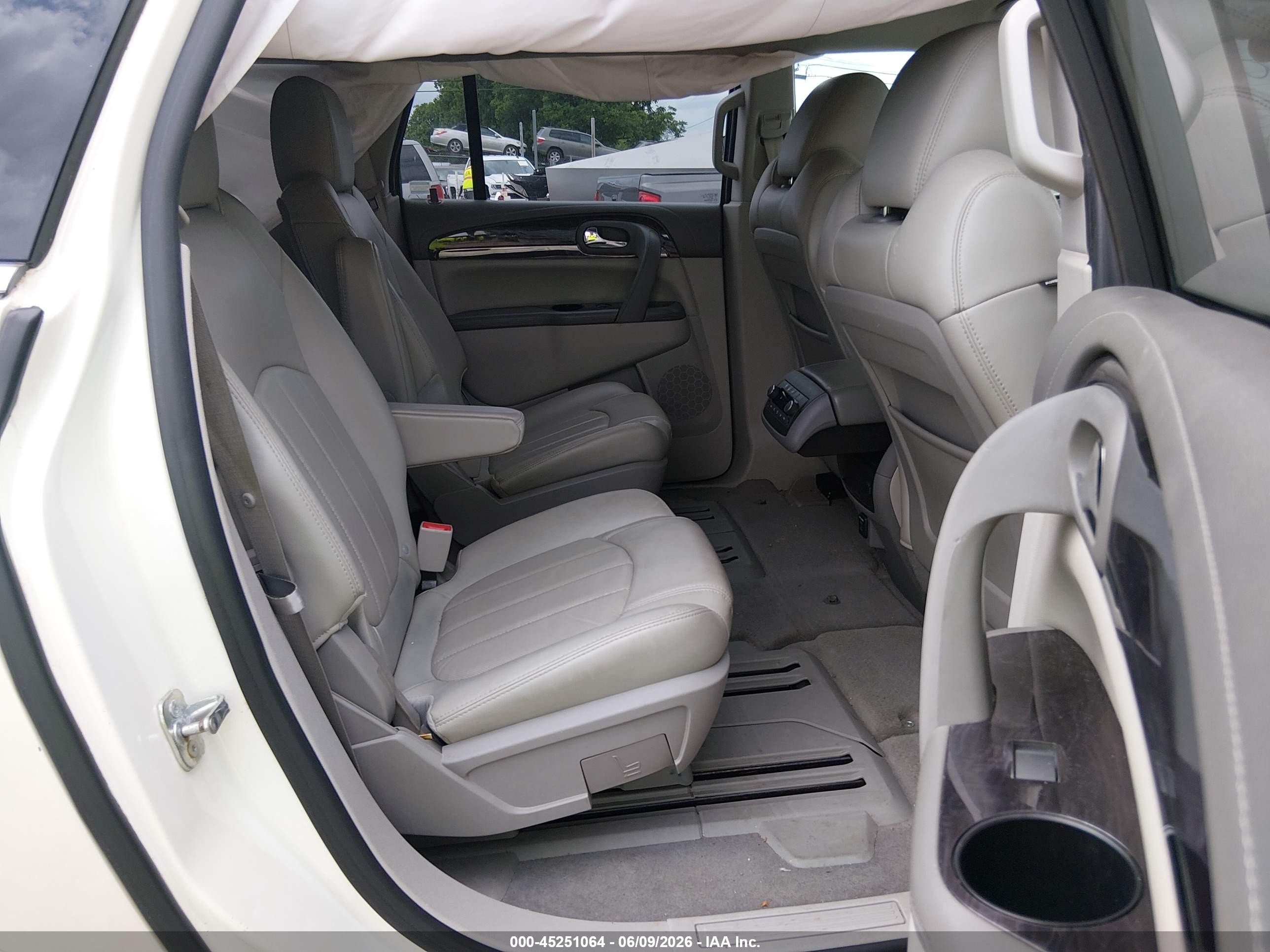 2015 Buick Enclave Leather White vin: 5GAKRBKD3FJ212261