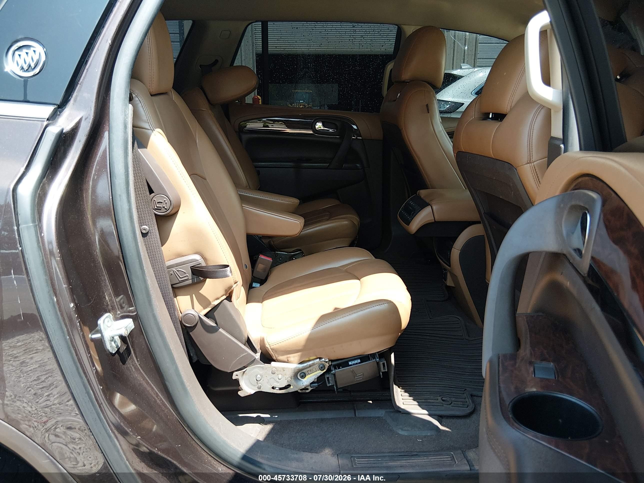 2015 Buick Enclave Leather Brown vin: 5GAKRBKD3FJ276820