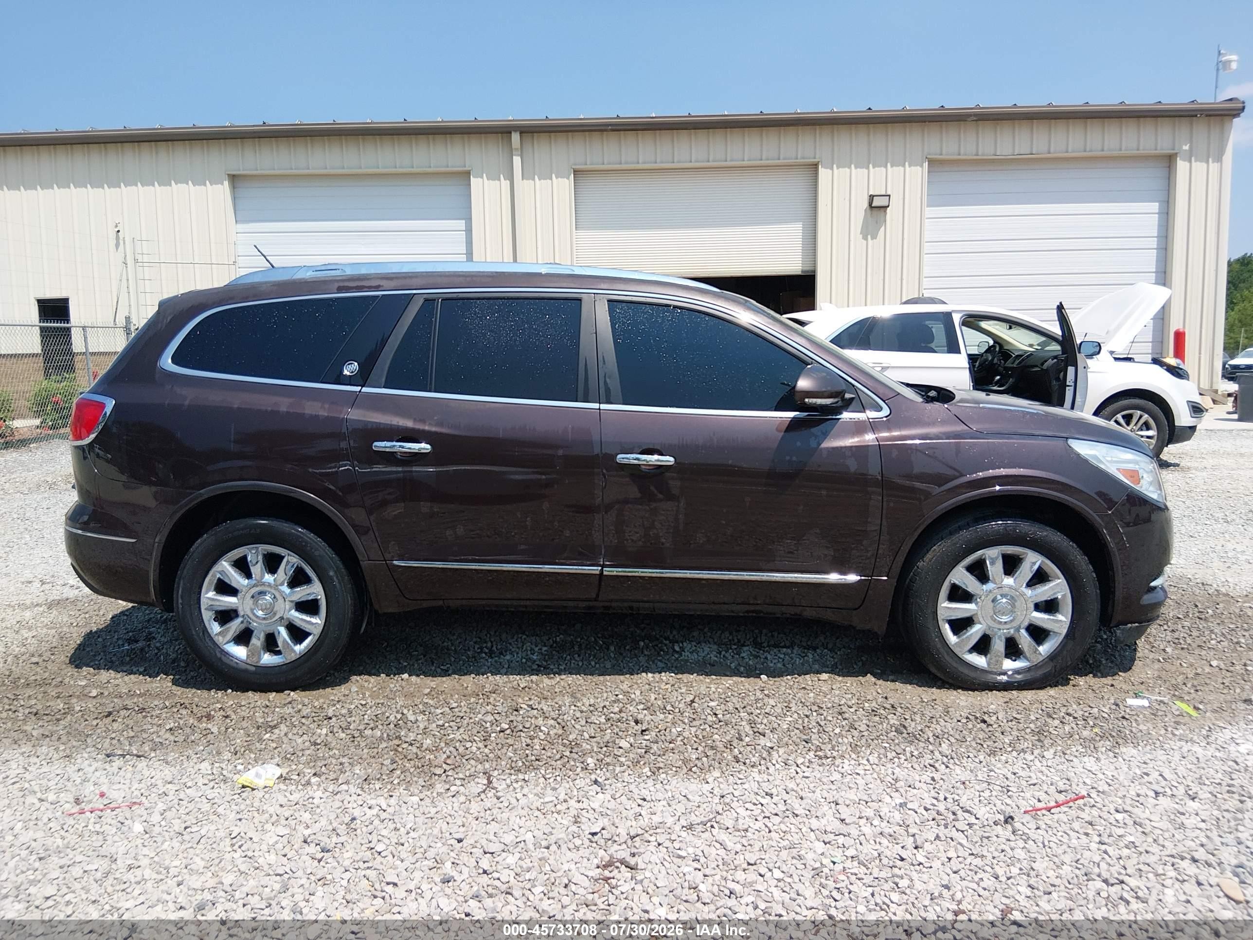 2015 Buick Enclave Leather Brown vin: 5GAKRBKD3FJ276820