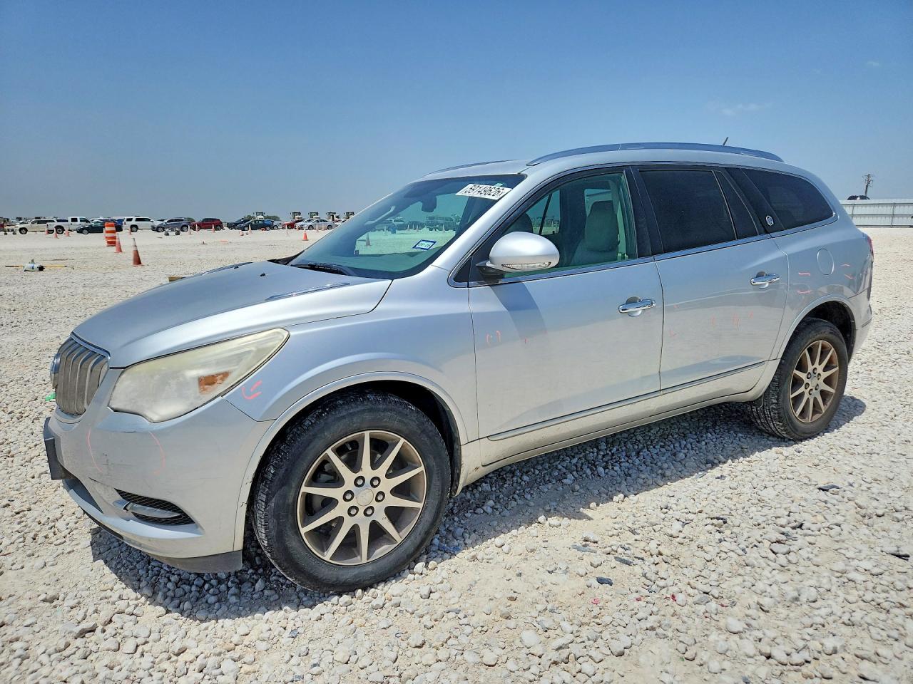 2015 Buick Enclave Silver vin: 5GAKRBKD3FJ291740
