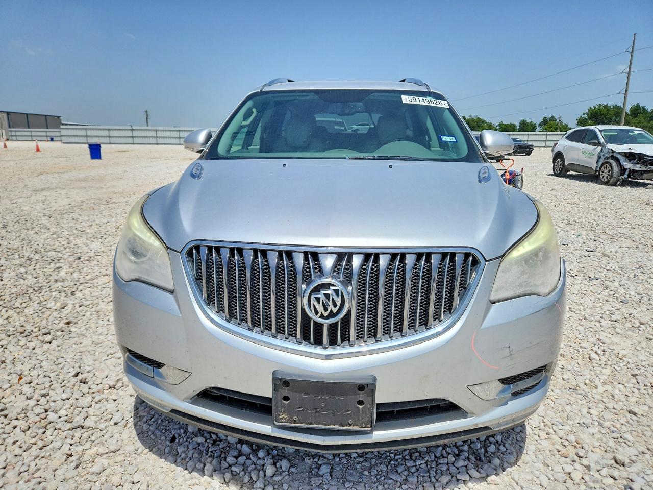 2015 Buick Enclave Silver vin: 5GAKRBKD3FJ291740