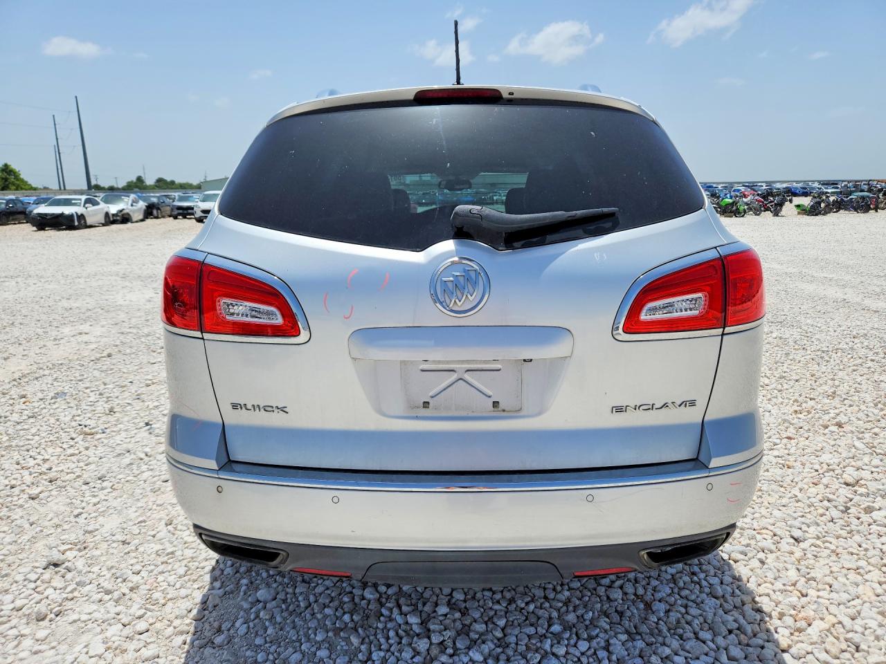 2015 Buick Enclave Silver vin: 5GAKRBKD3FJ291740