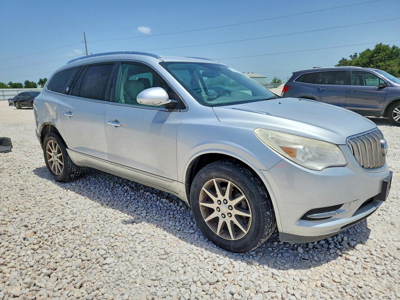 2015 Buick Enclave Silver vin: 5GAKRBKD3FJ291740
