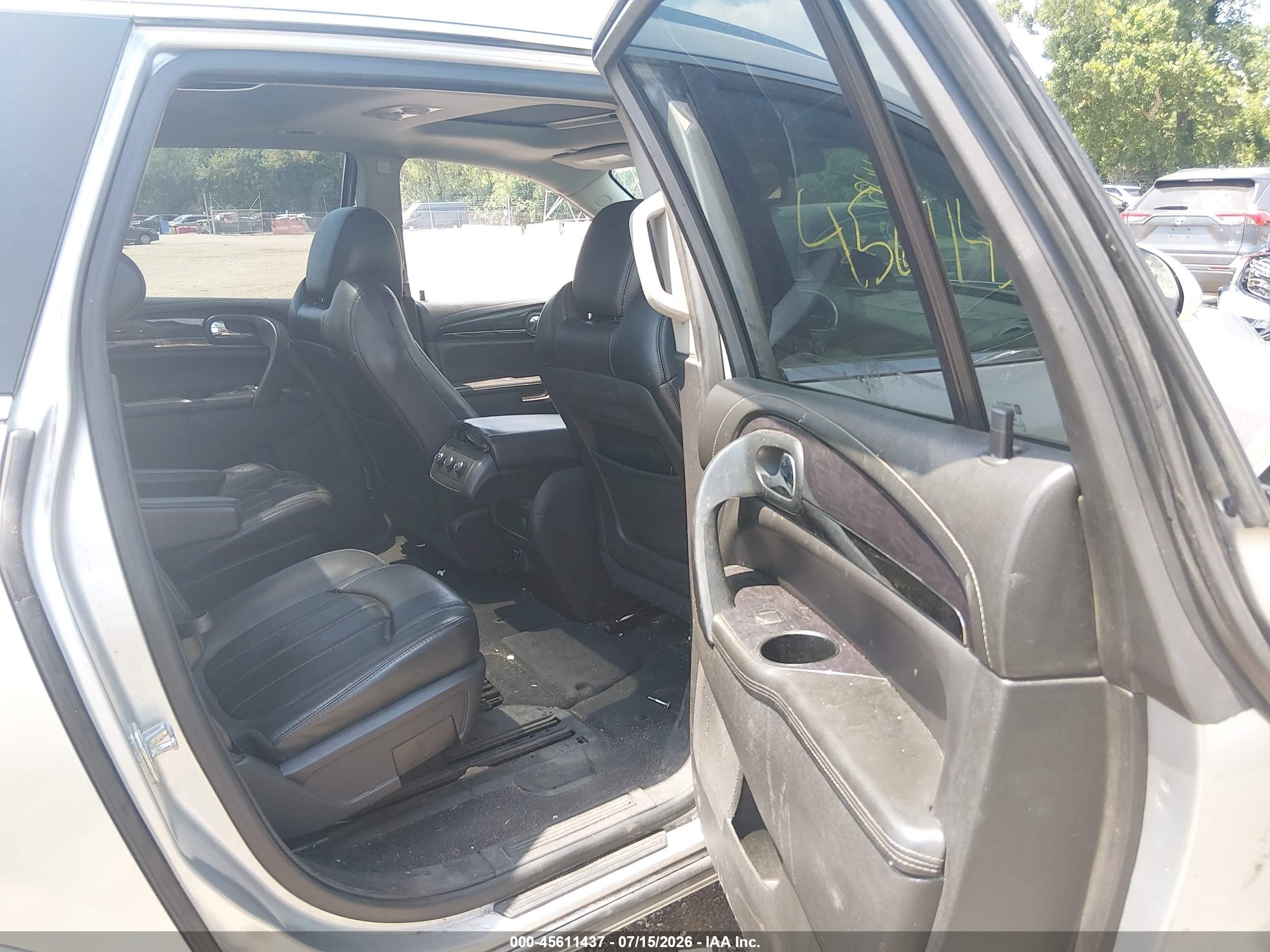 2015 Buick Enclave Leather Silver vin: 5GAKRBKD3FJ305779