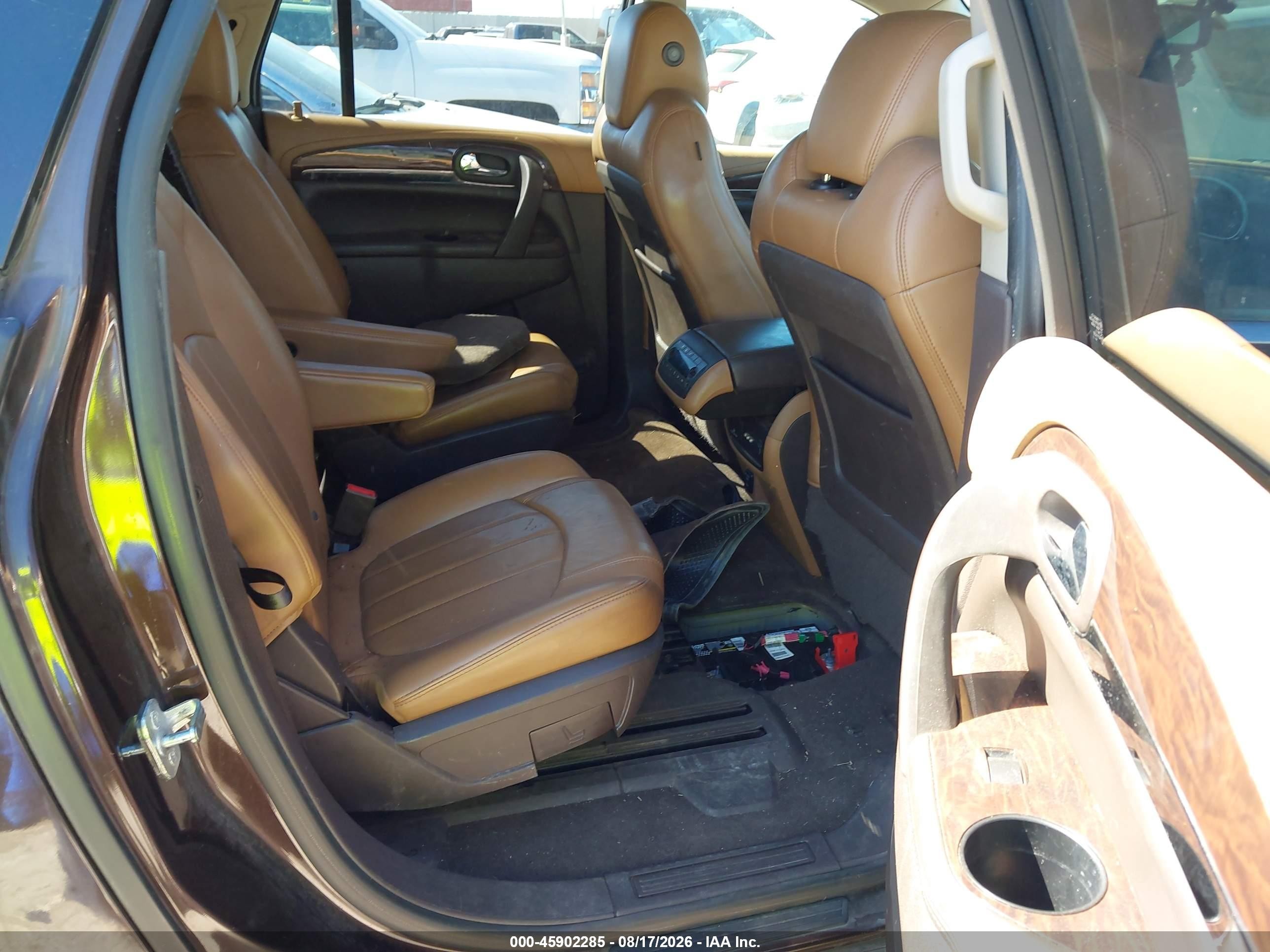 2015 Buick Enclave Leather Brown vin: 5GAKRBKD3FJ343500