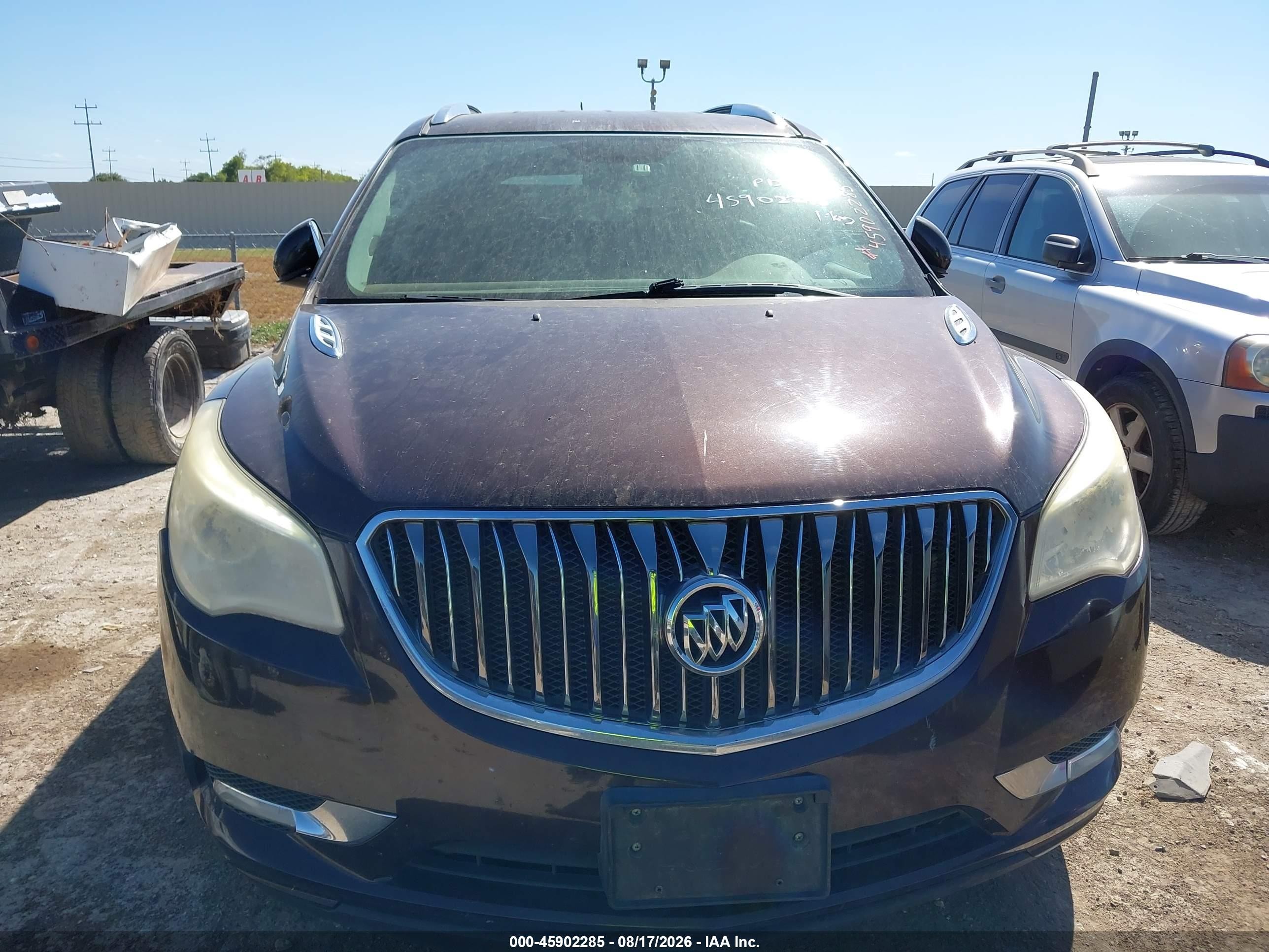 2015 Buick Enclave Leather Brown vin: 5GAKRBKD3FJ343500