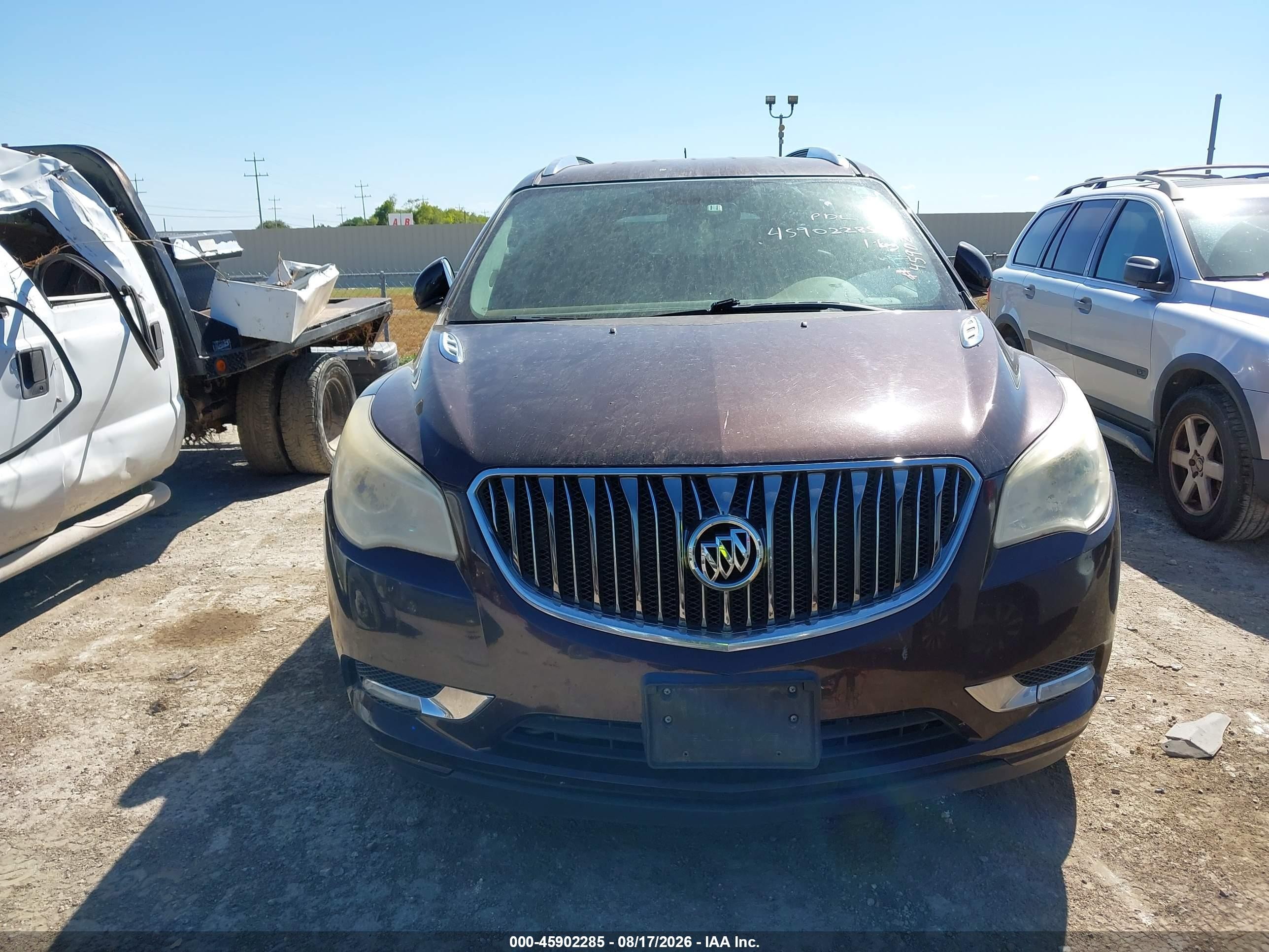 2015 Buick Enclave Leather Brown vin: 5GAKRBKD3FJ343500
