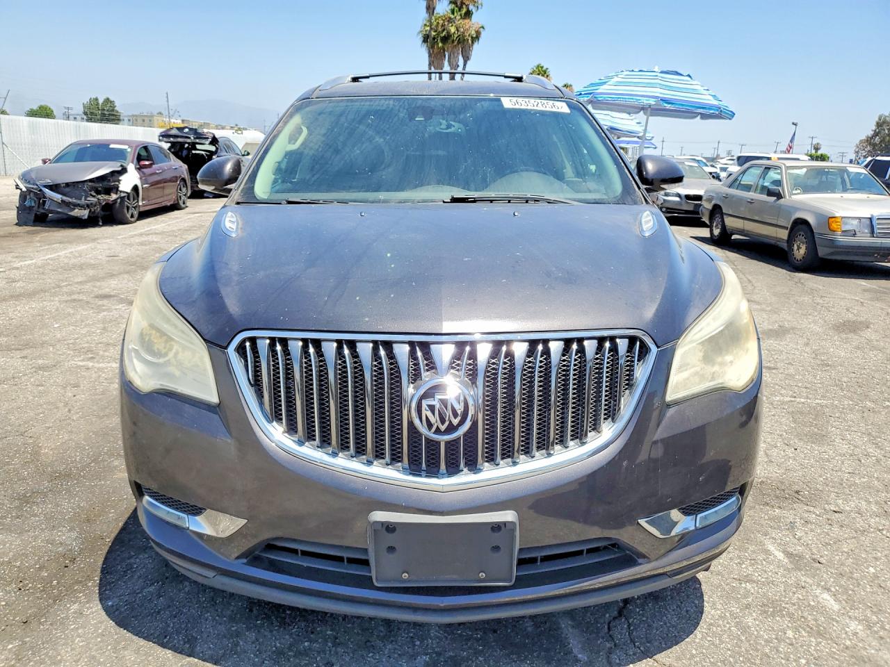 2015 Buick Enclave Gray vin: 5GAKRBKD3FJ364086