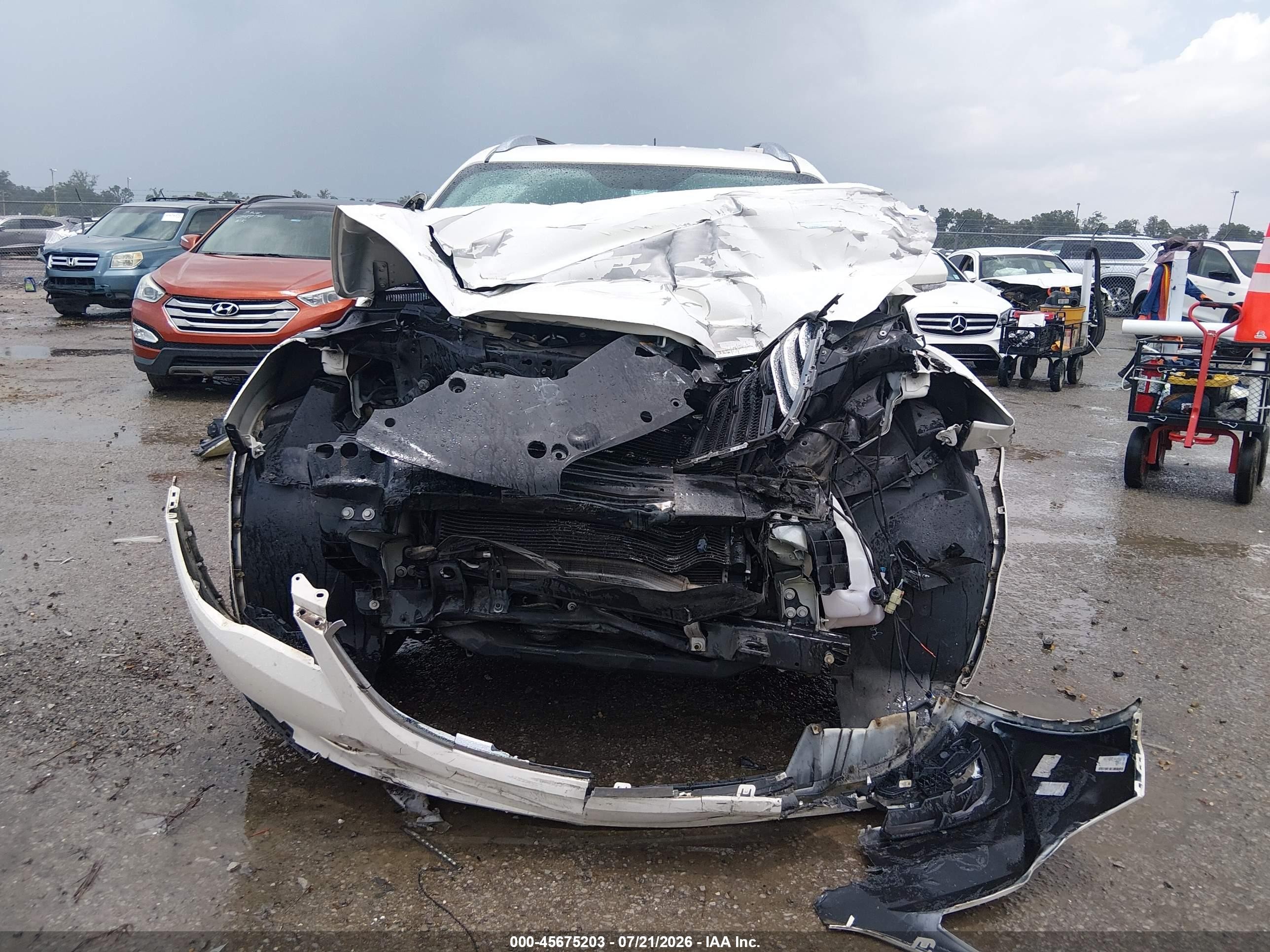 2013 Buick Enclave Convenience White vin: 5GAKRBKD4DJ188078