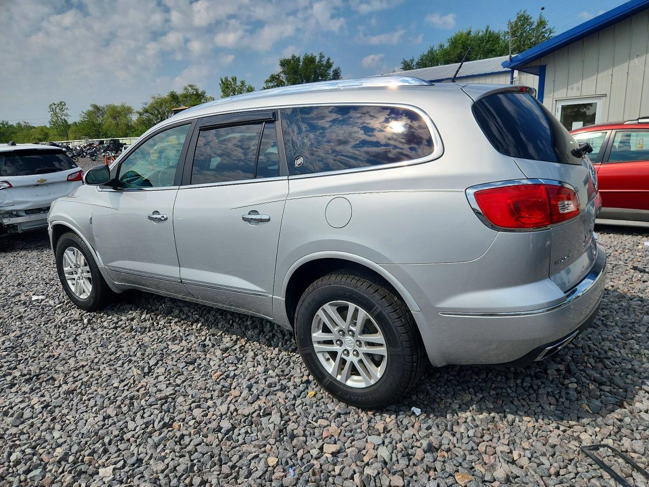 2013 Buick Enclave Silver vin: 5GAKRBKD4DJ240602