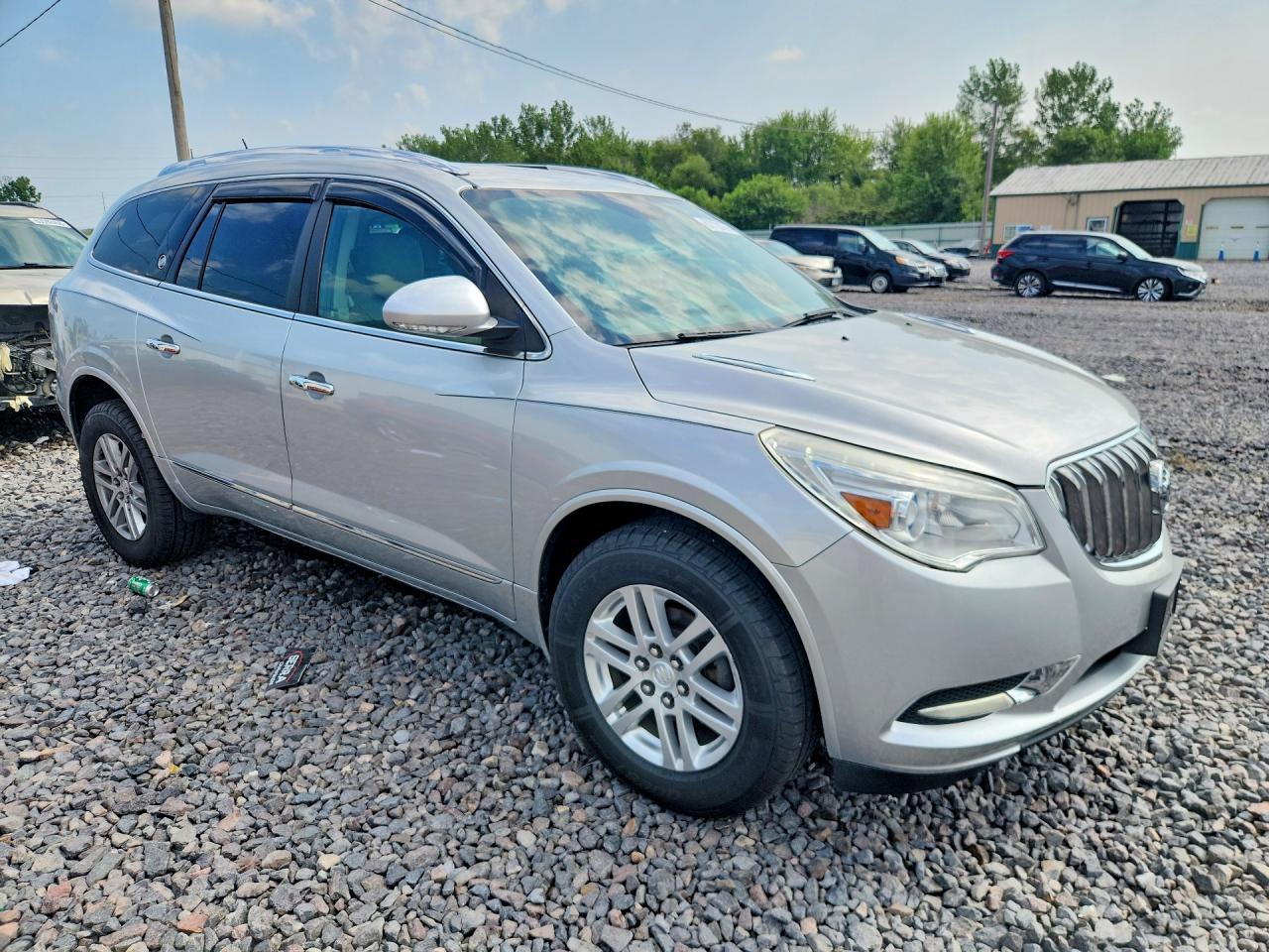 2013 Buick Enclave Silver vin: 5GAKRBKD4DJ240602