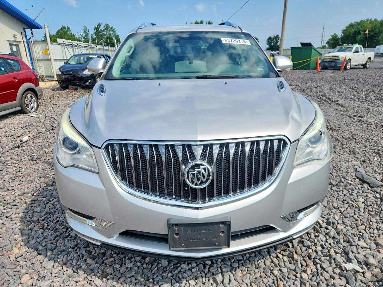 2013 Buick Enclave Silver vin: 5GAKRBKD4DJ240602