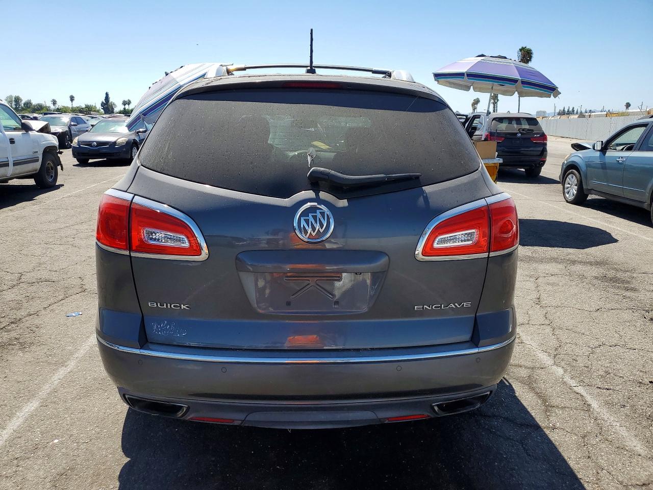 2014 Buick Enclave Gray vin: 5GAKRBKD4EJ115312
