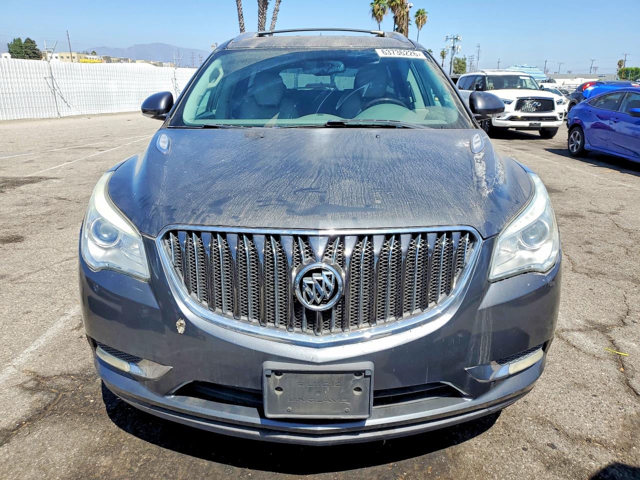 2014 Buick Enclave Gray vin: 5GAKRBKD4EJ115312