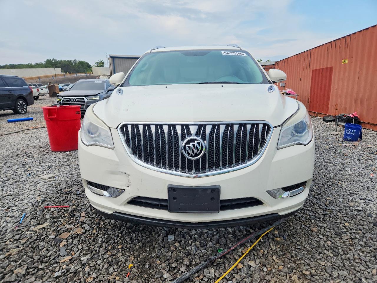 2014 Buick Enclave Cream vin: 5GAKRBKD4EJ211540