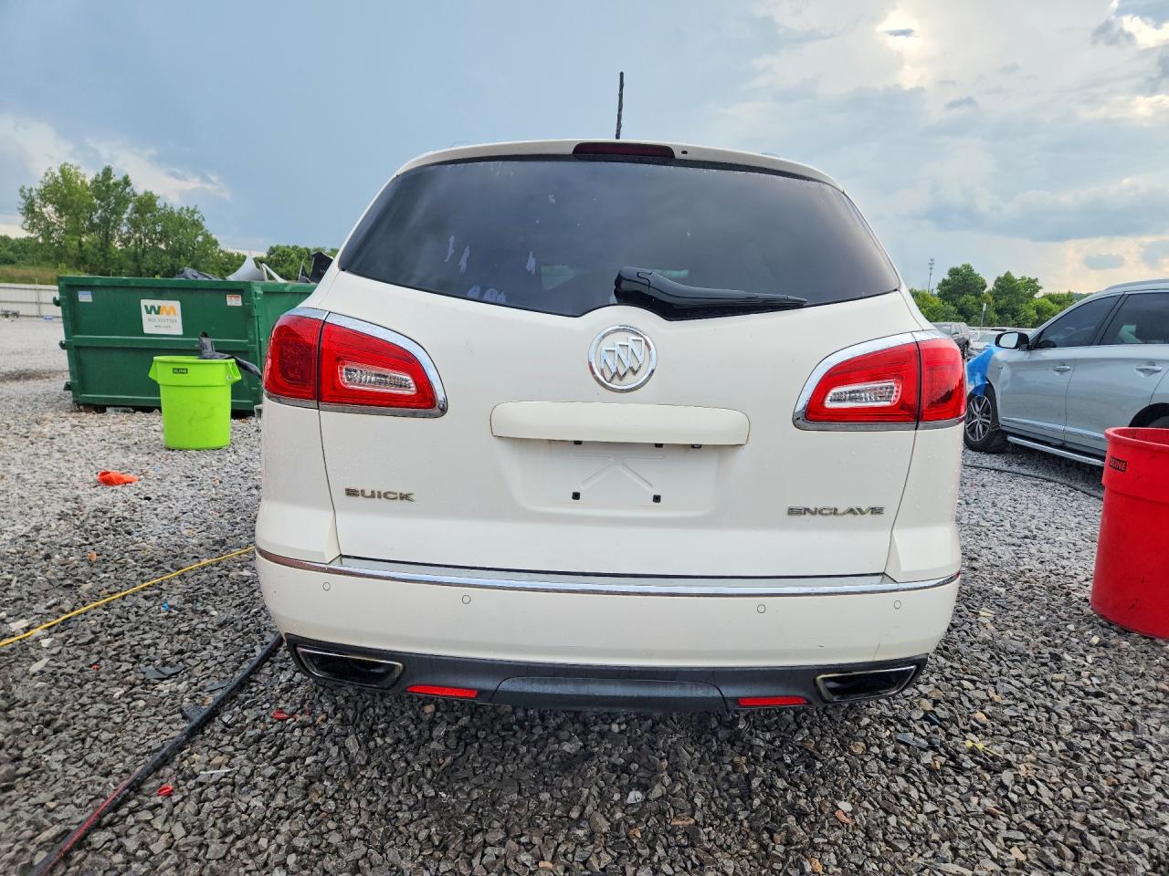 2014 Buick Enclave Cream vin: 5GAKRBKD4EJ211540