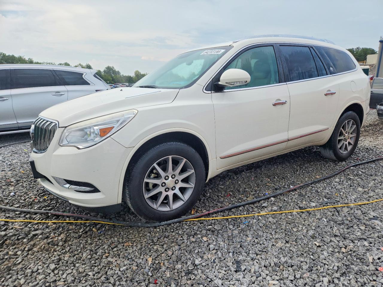 2014 Buick Enclave Cream vin: 5GAKRBKD4EJ211540