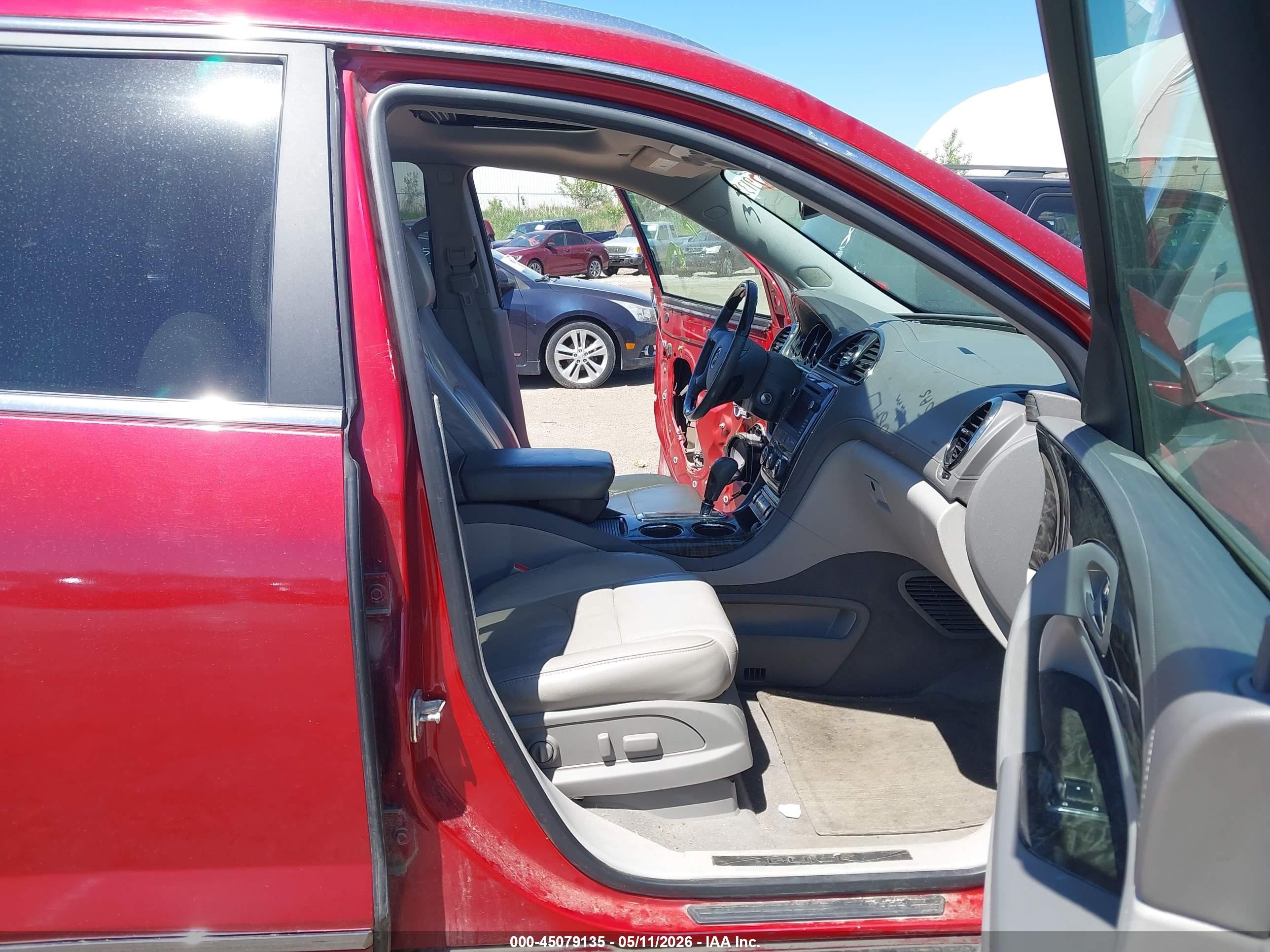 2014 Buick Enclave Leather Red vin: 5GAKRBKD4EJ282267