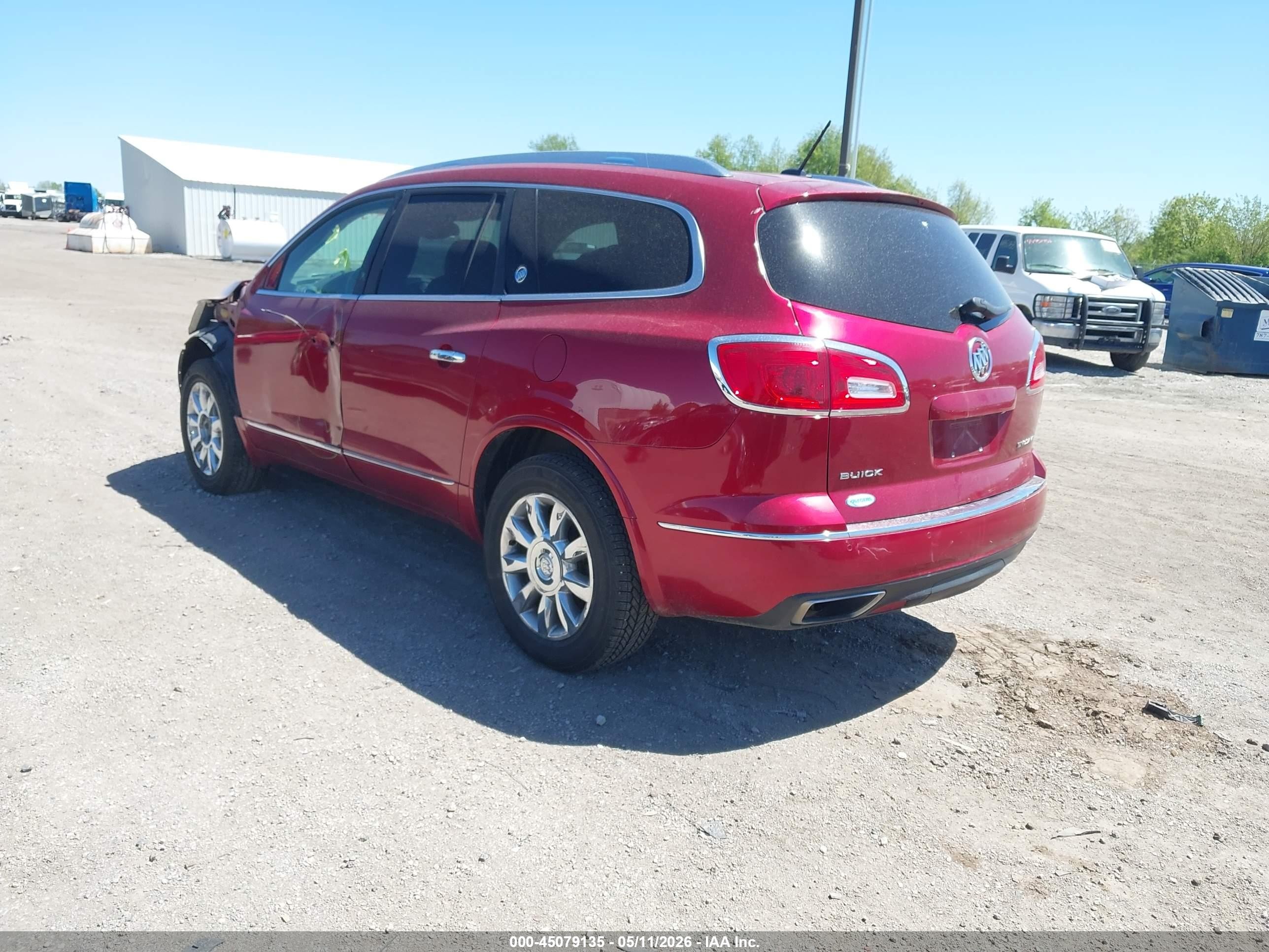 2014 Buick Enclave Leather Red vin: 5GAKRBKD4EJ282267