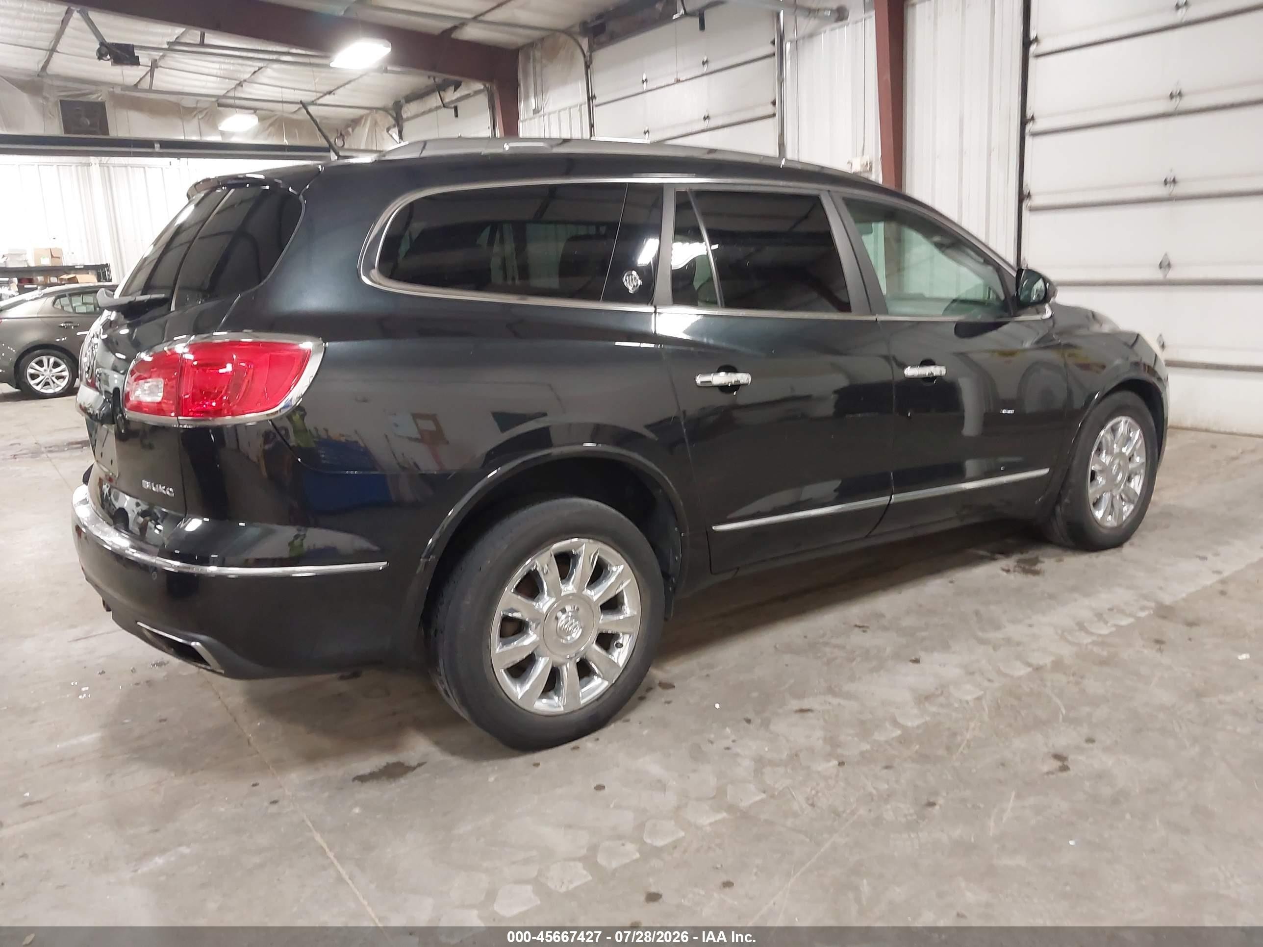 2014 Buick Enclave Leather Black vin: 5GAKRBKD4EJ299330