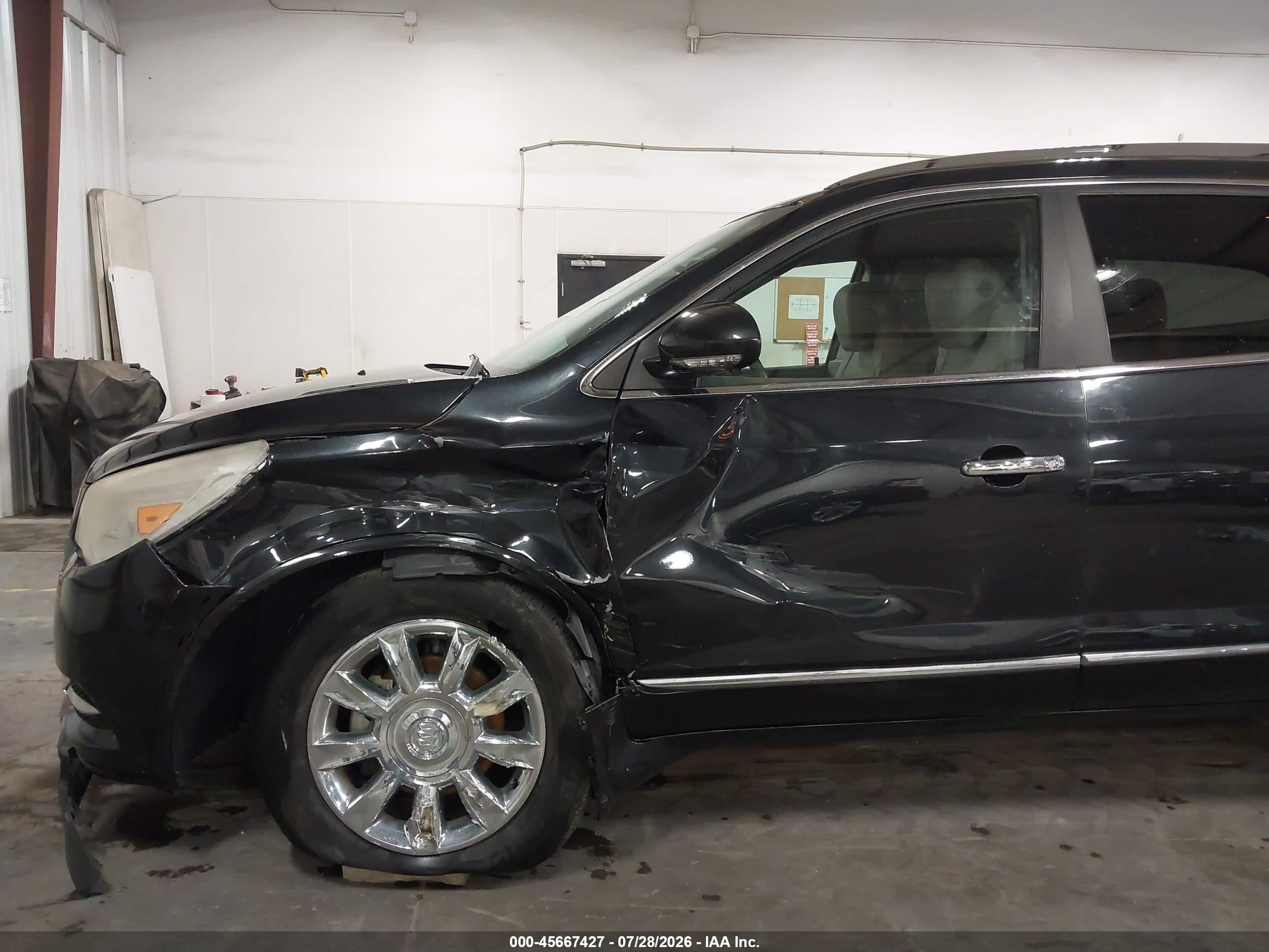 2014 Buick Enclave Leather Black vin: 5GAKRBKD4EJ299330