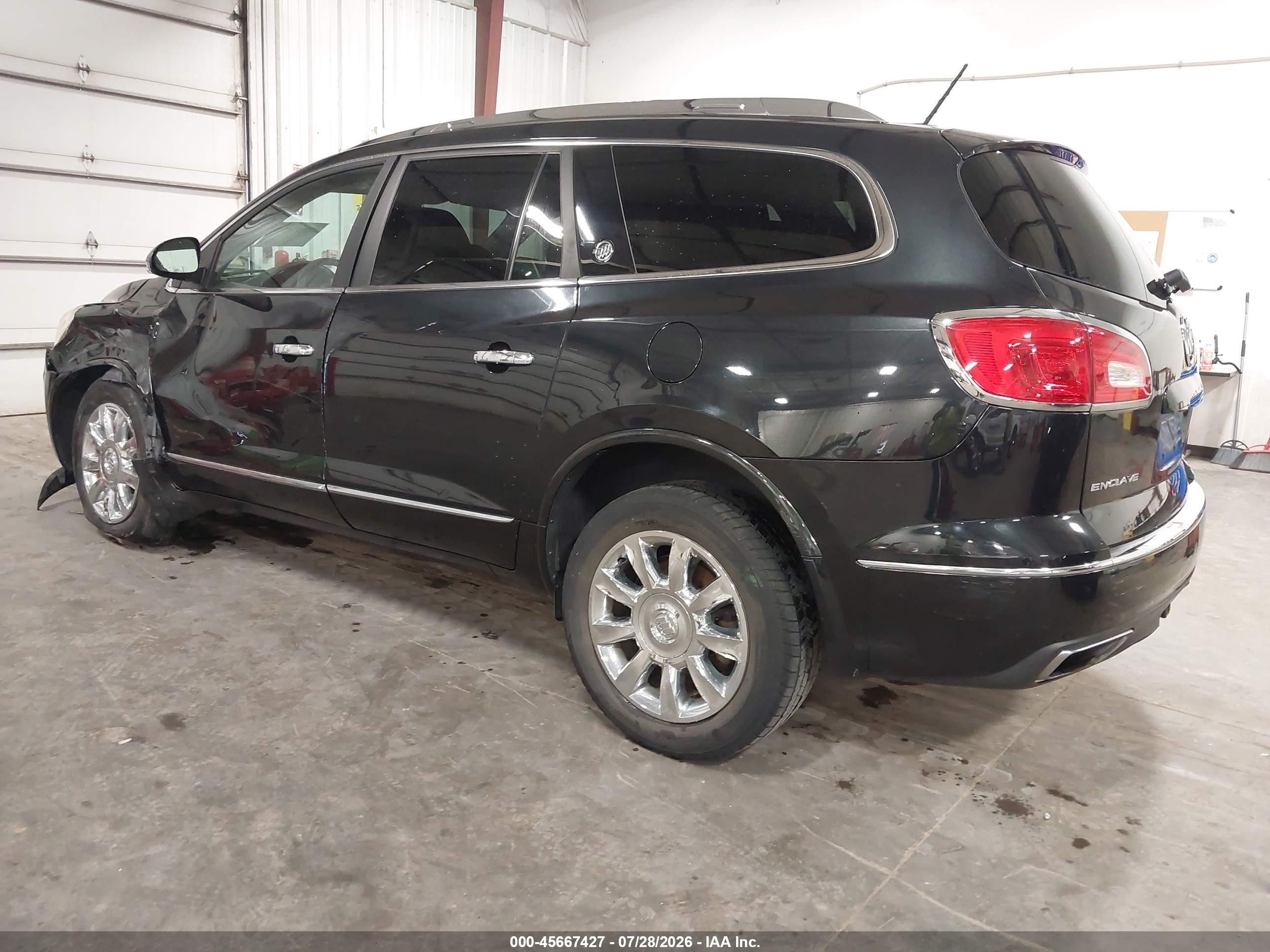 2014 Buick Enclave Leather Black vin: 5GAKRBKD4EJ299330