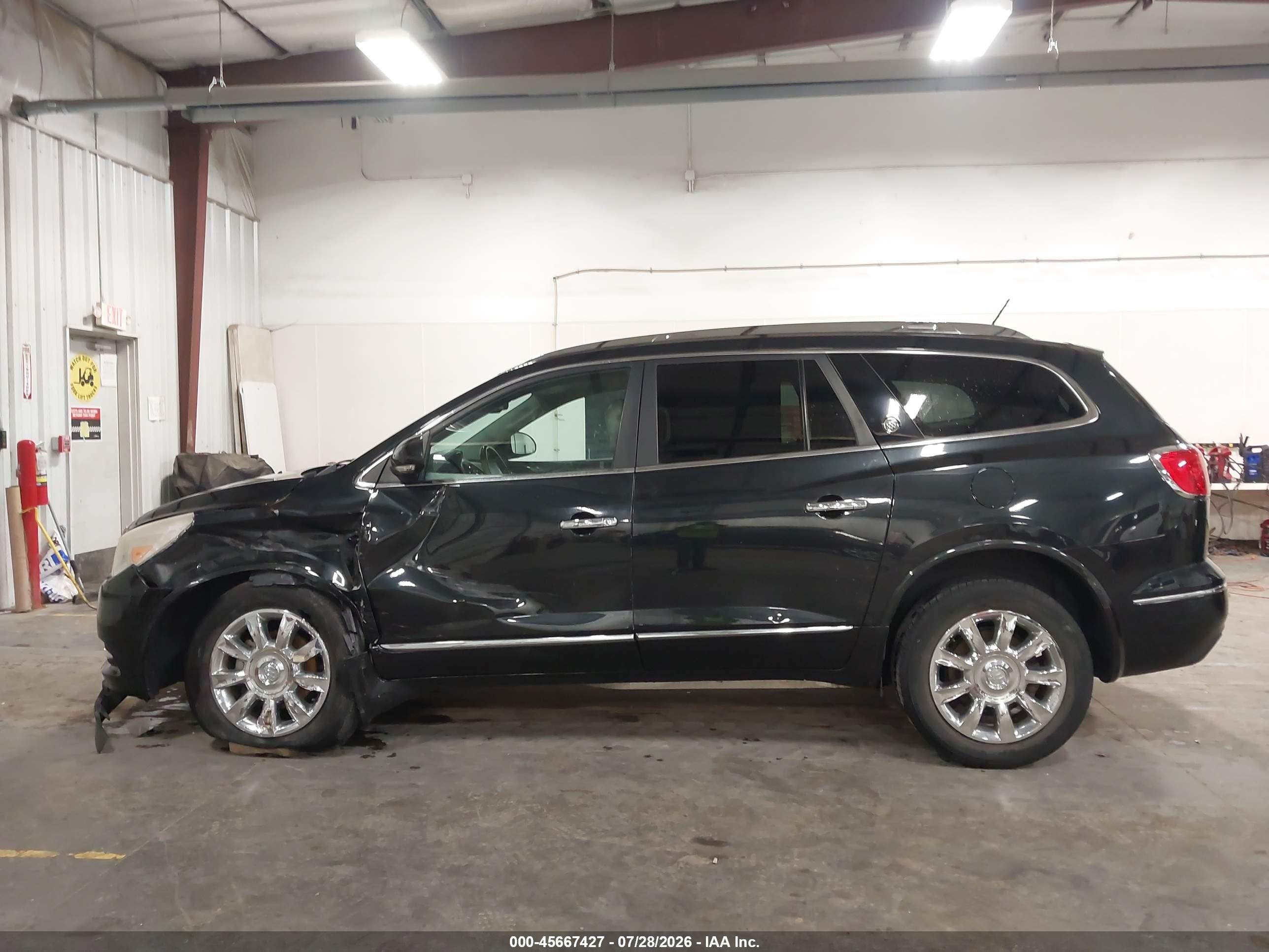 2014 Buick Enclave Leather Black vin: 5GAKRBKD4EJ299330