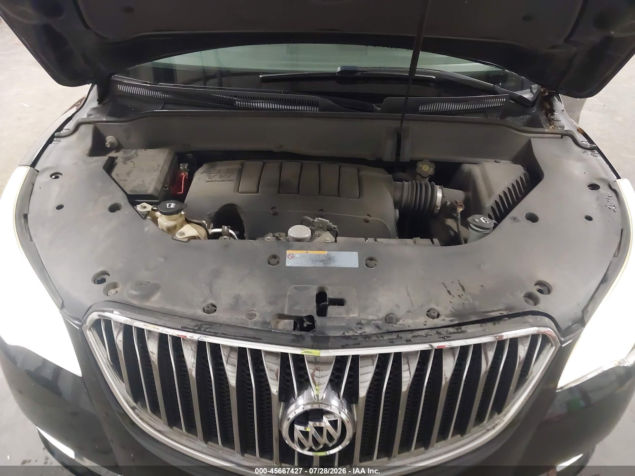 2014 Buick Enclave Leather Black vin: 5GAKRBKD4EJ299330