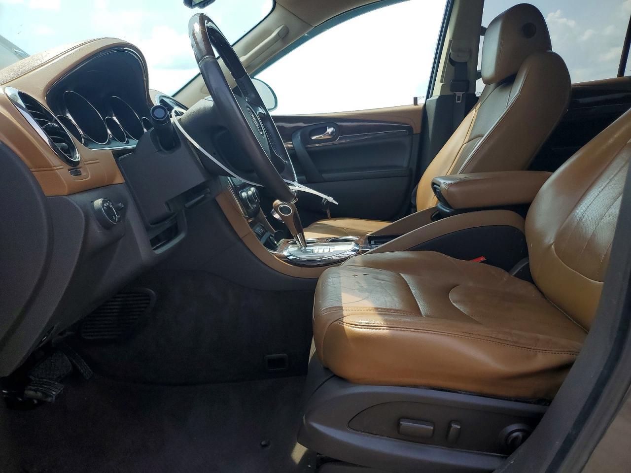 2014 Buick Enclave Brown vin: 5GAKRBKD4EJ356724