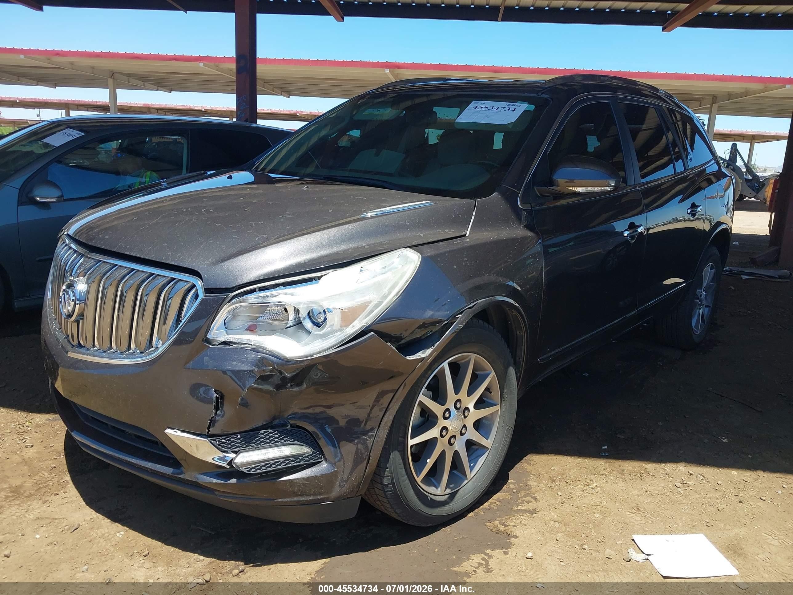 2015 Buick Enclave Leather Black vin: 5GAKRBKD4FJ120592