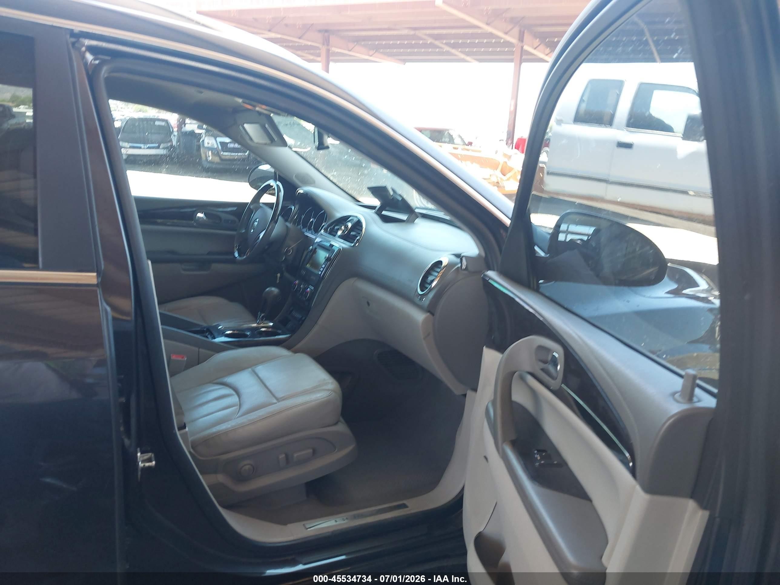2015 Buick Enclave Leather Black vin: 5GAKRBKD4FJ120592